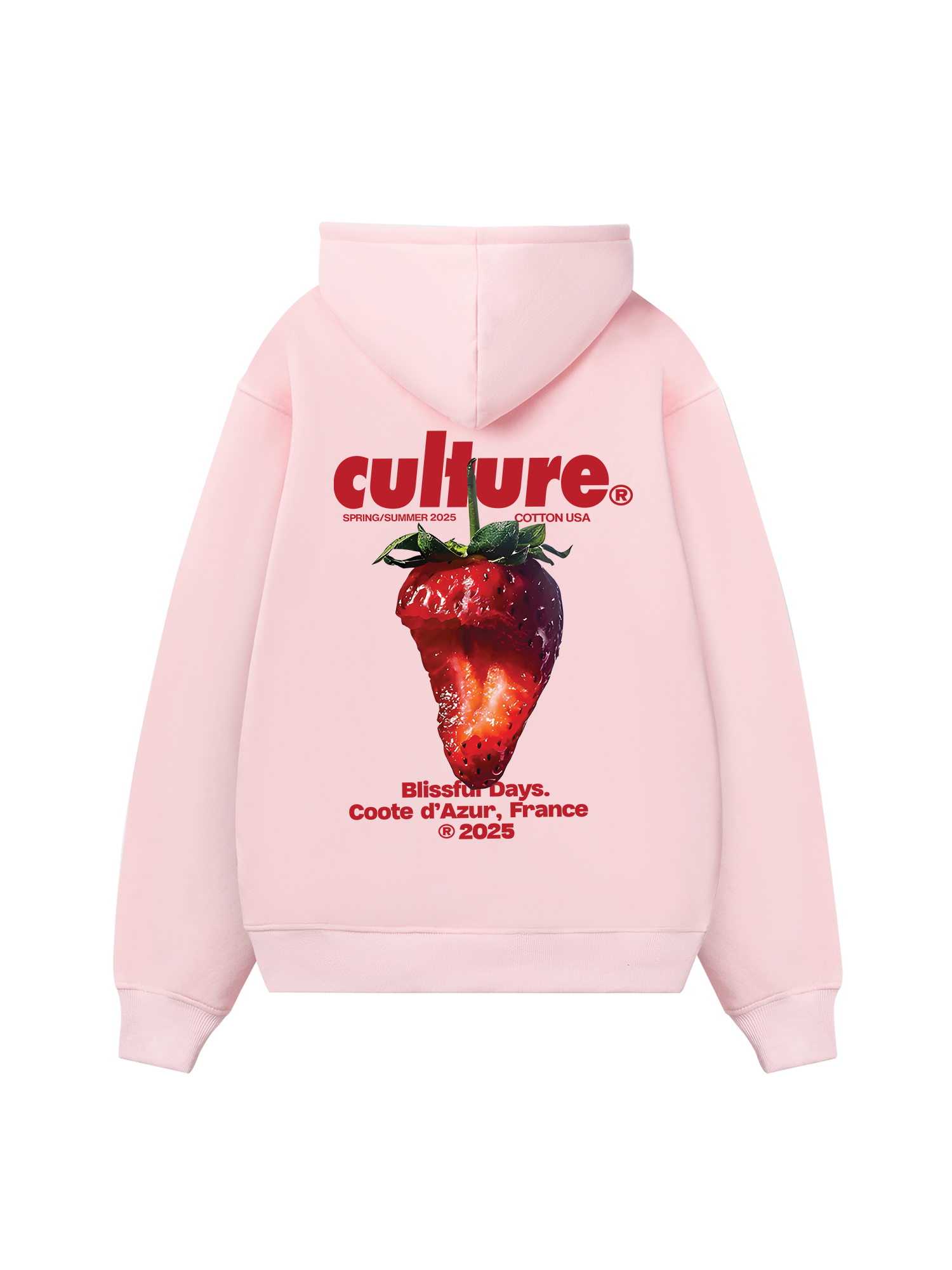 Tropical Culture Strawberry Hoodie