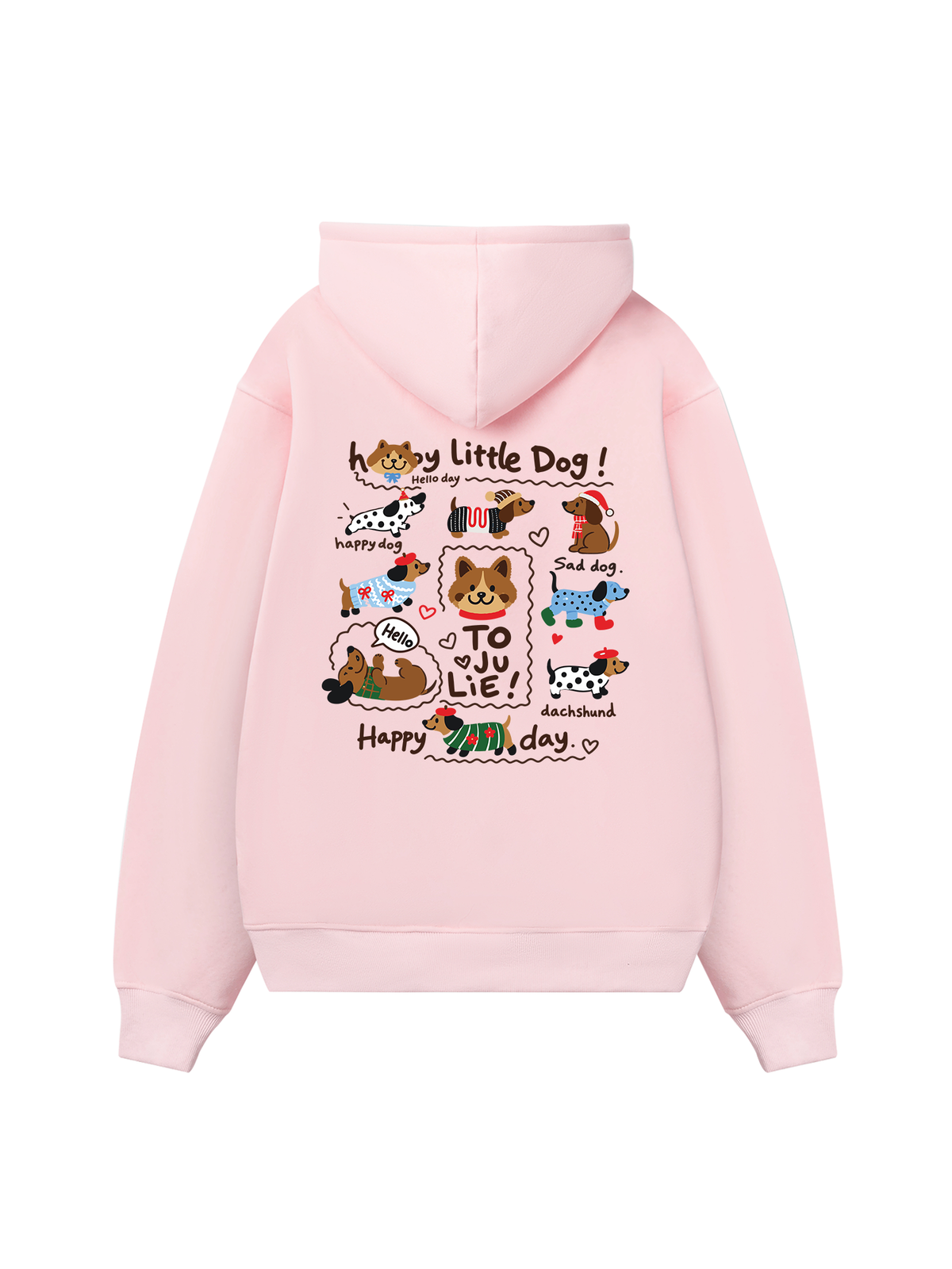 Happy Little Dog Hoodie