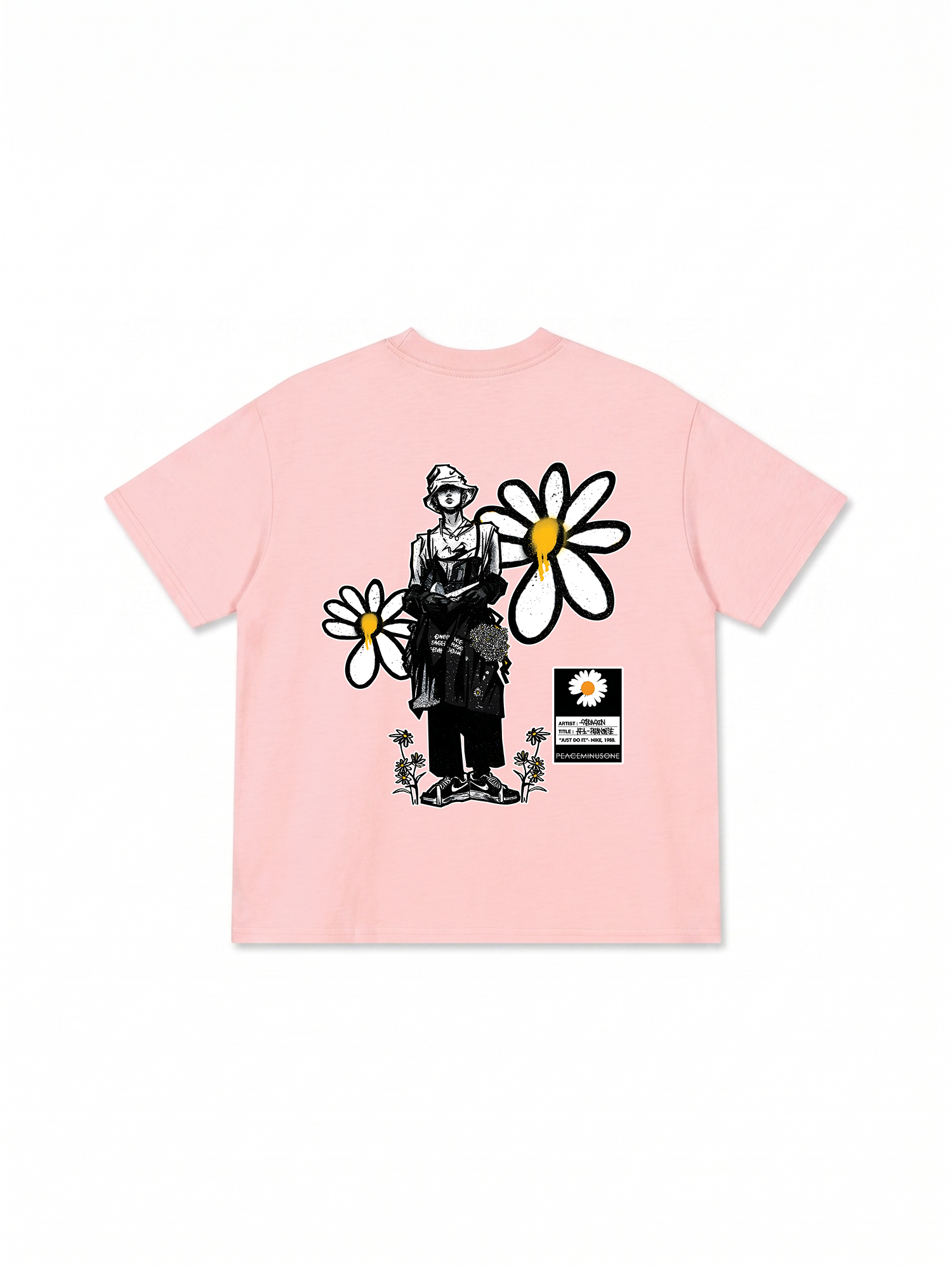 Áo Thun Relaxed Fit Floral X GD Art Daisy