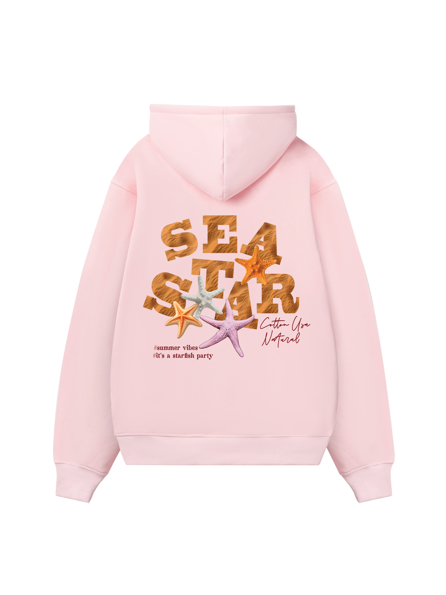 Tropical Starfish Parrty Sand Hoodie