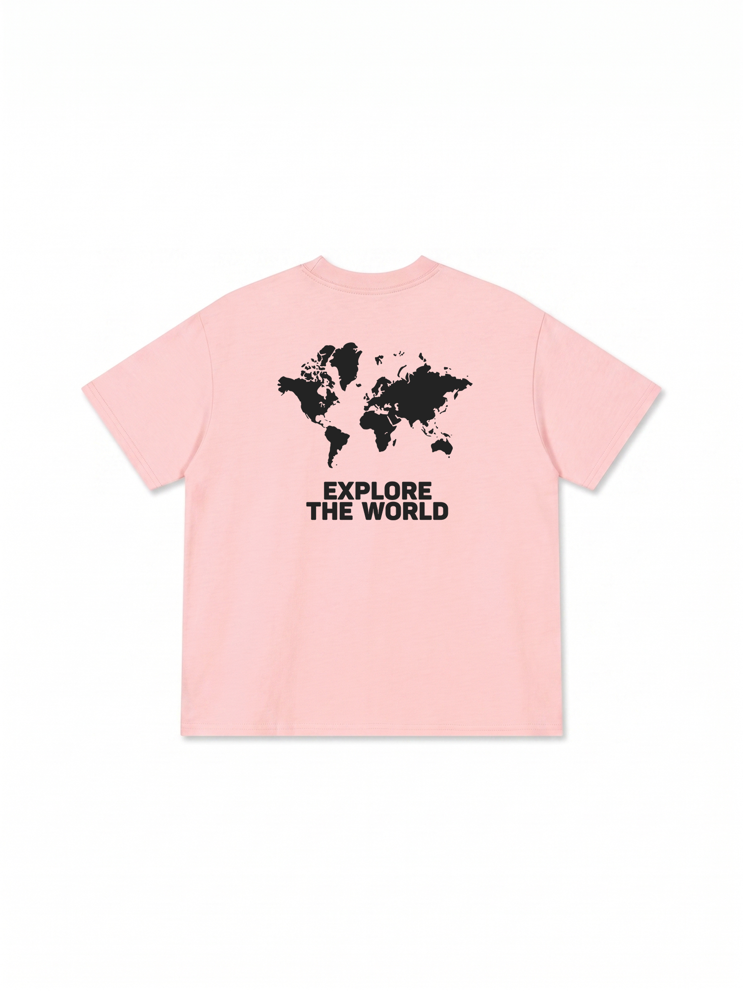 Áo Thun Relaxed Fit World Map
