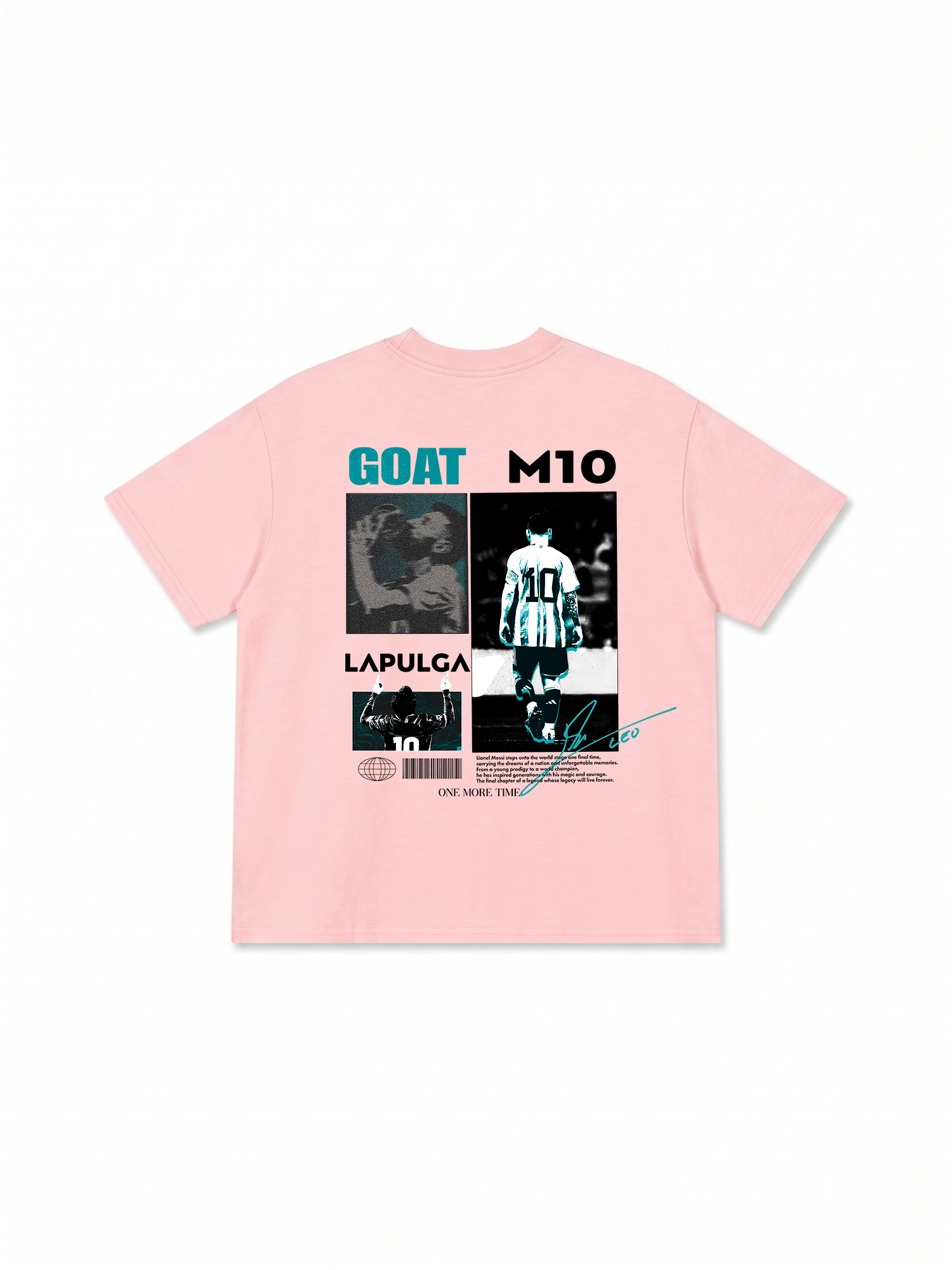 Áo Thun Relaxed Fit M10 - GOAT - ONE MORE TIME