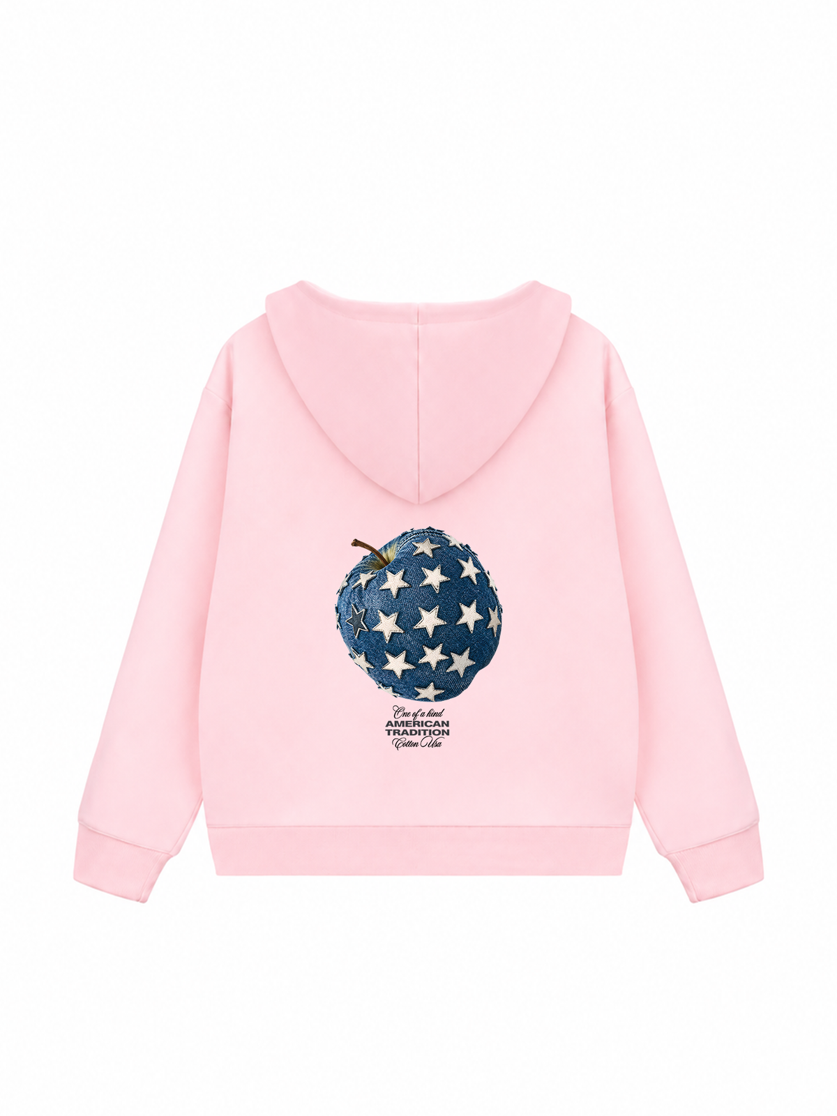 Áo Hoodie Zip Nỉ Hai Da Jeans Star Apple
