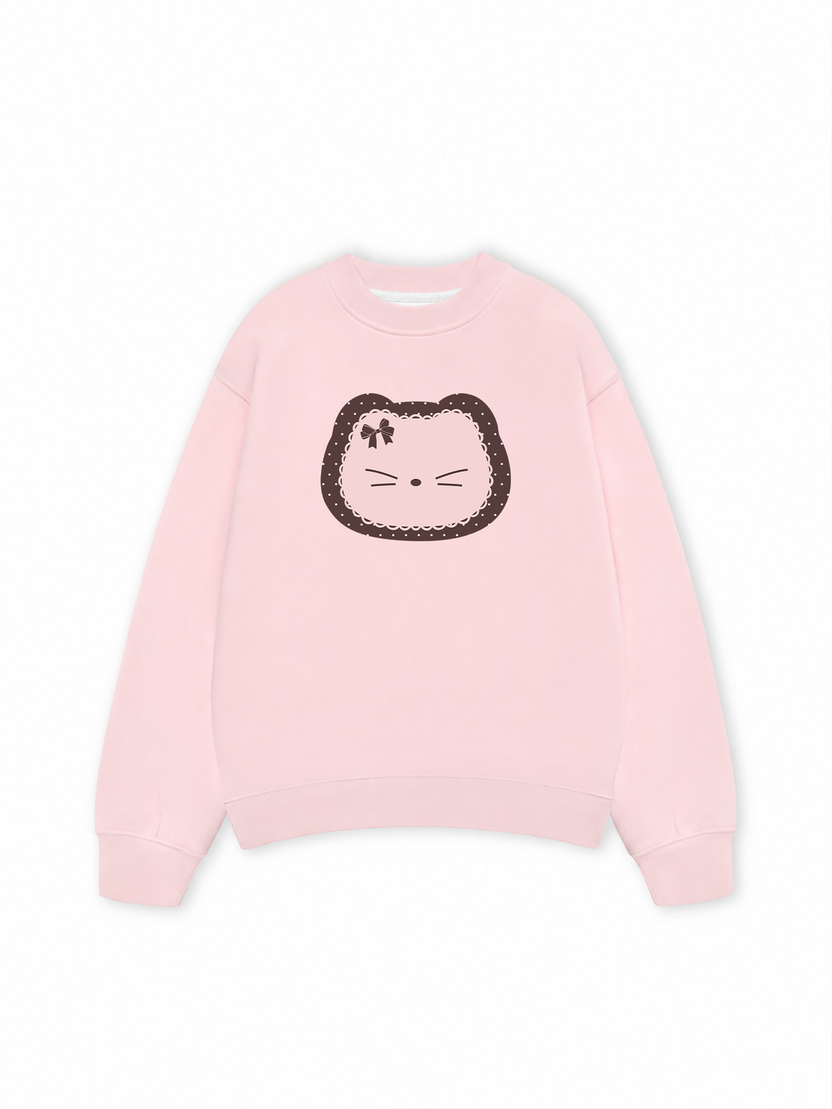 Áo Sweater Nỉ Hai Da Dotty Mood Cute Cat