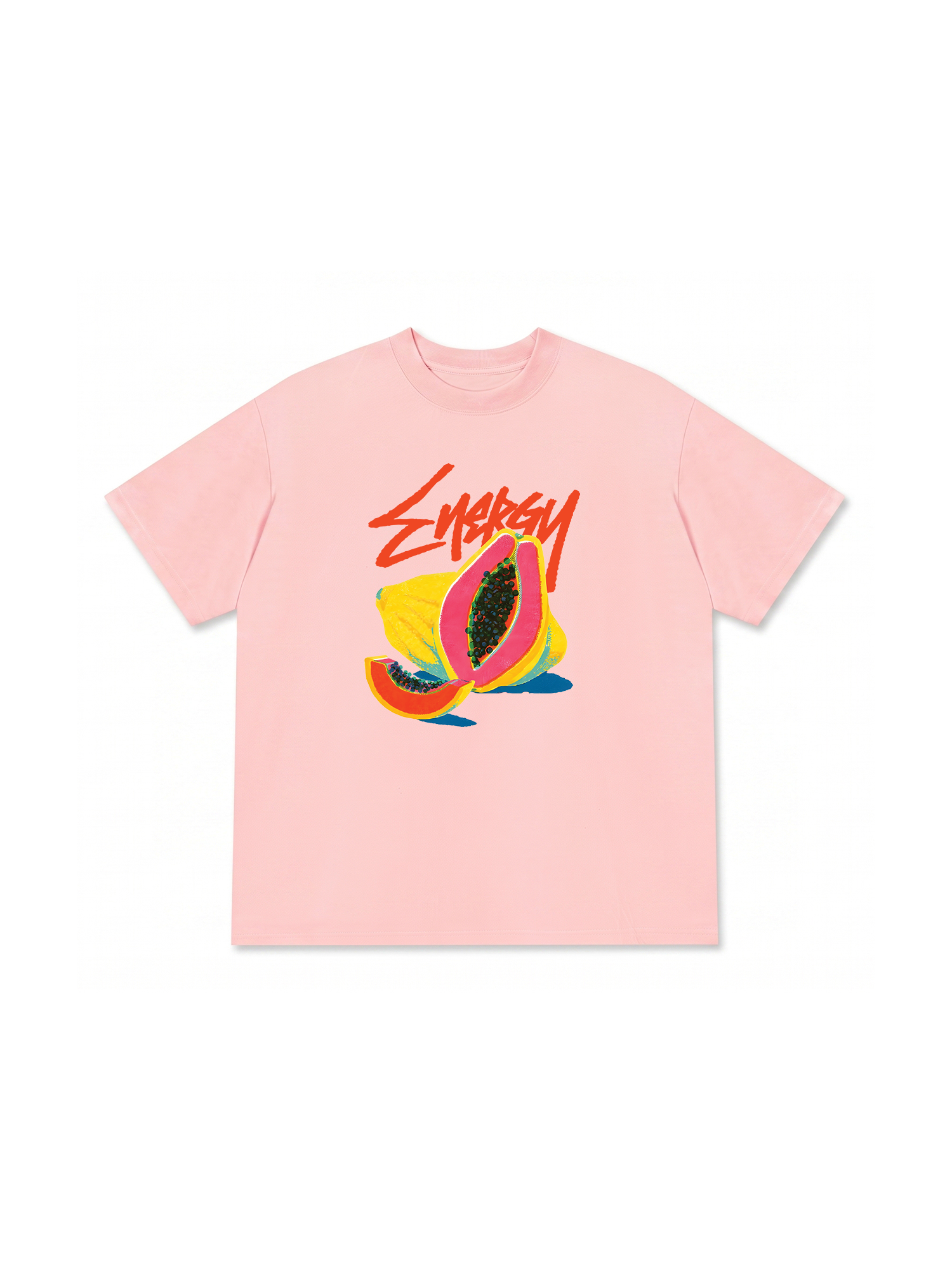 Áo Thun Relaxed Fit Energy Papaya Drip