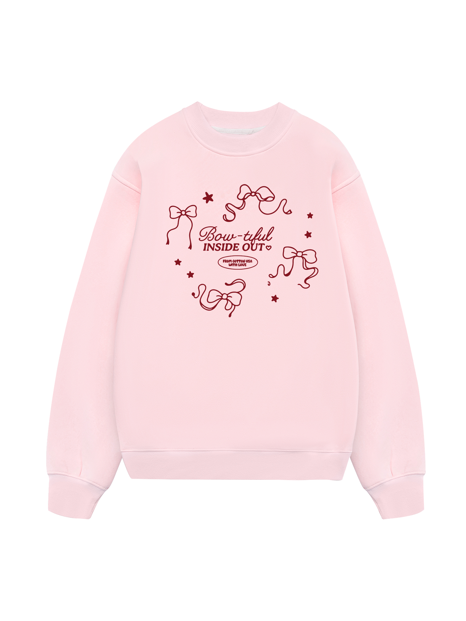 Cute Red Bow Sweater