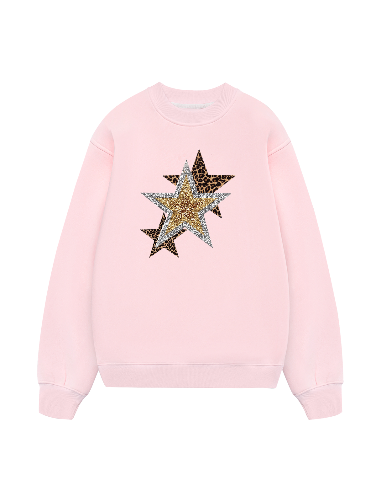Sweater Urban Leopard Metallic Savage Stars