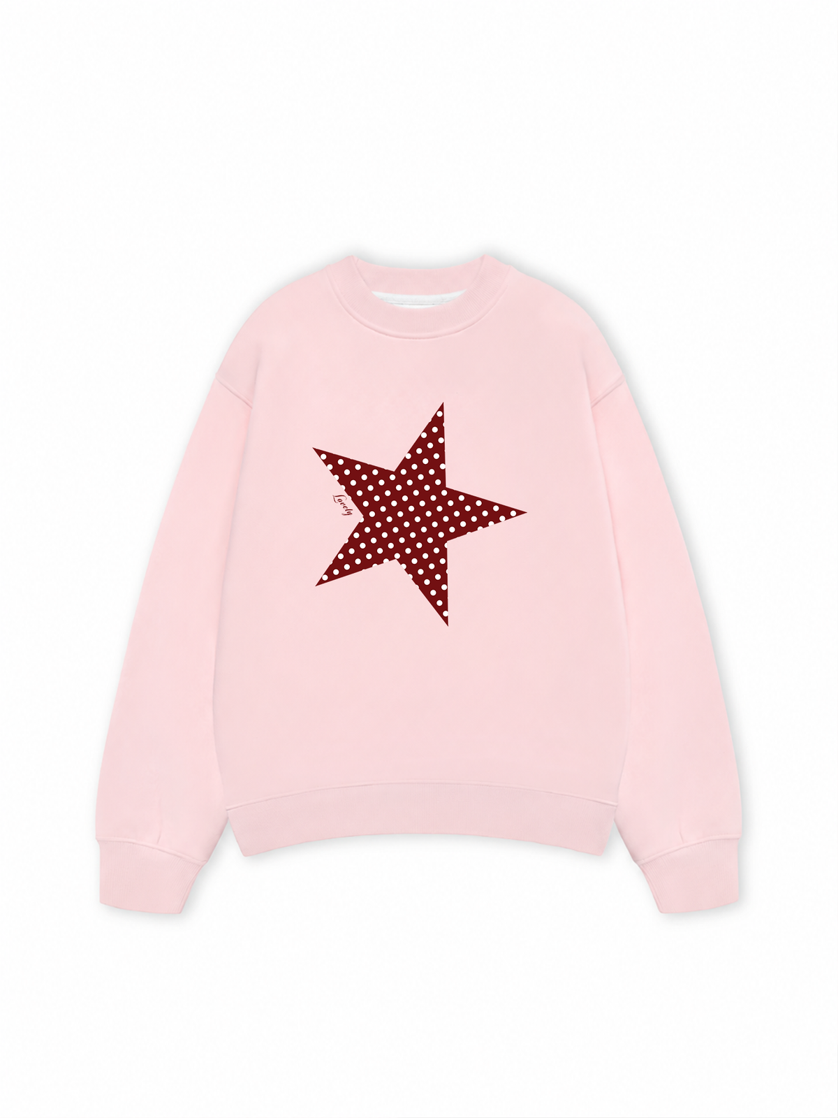 Áo Sweater Nỉ Hai Da Dotty Mood Polka Dot Star