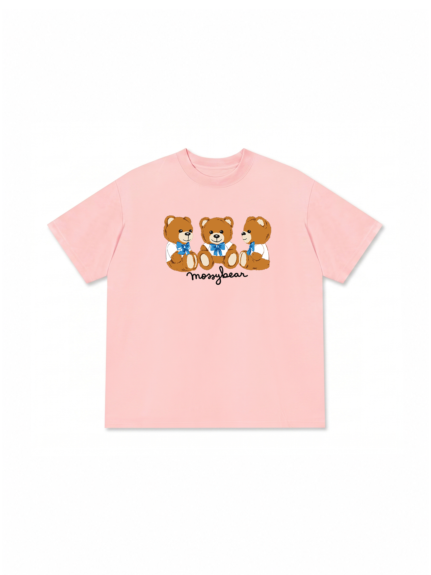 Áo Thun Relaxed Fit Mossy Bear Three Bear
