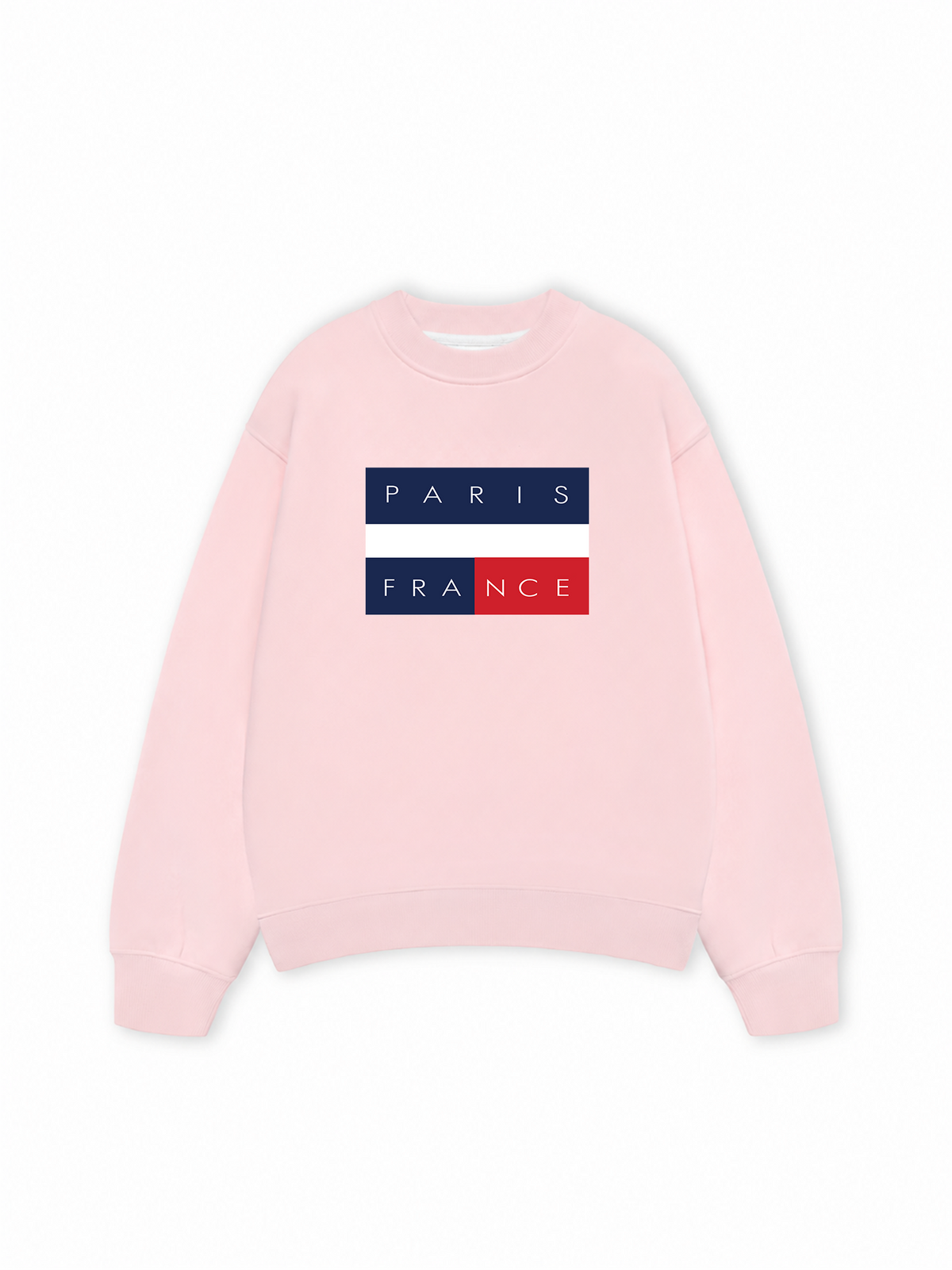 Áo Sweater Nỉ Hai Da Paris France Flag
