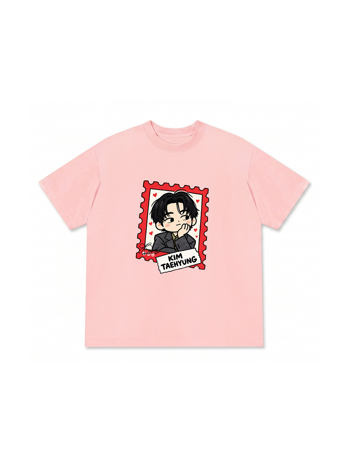 Áo Thun Relaxed Fit Teahyung Chibi