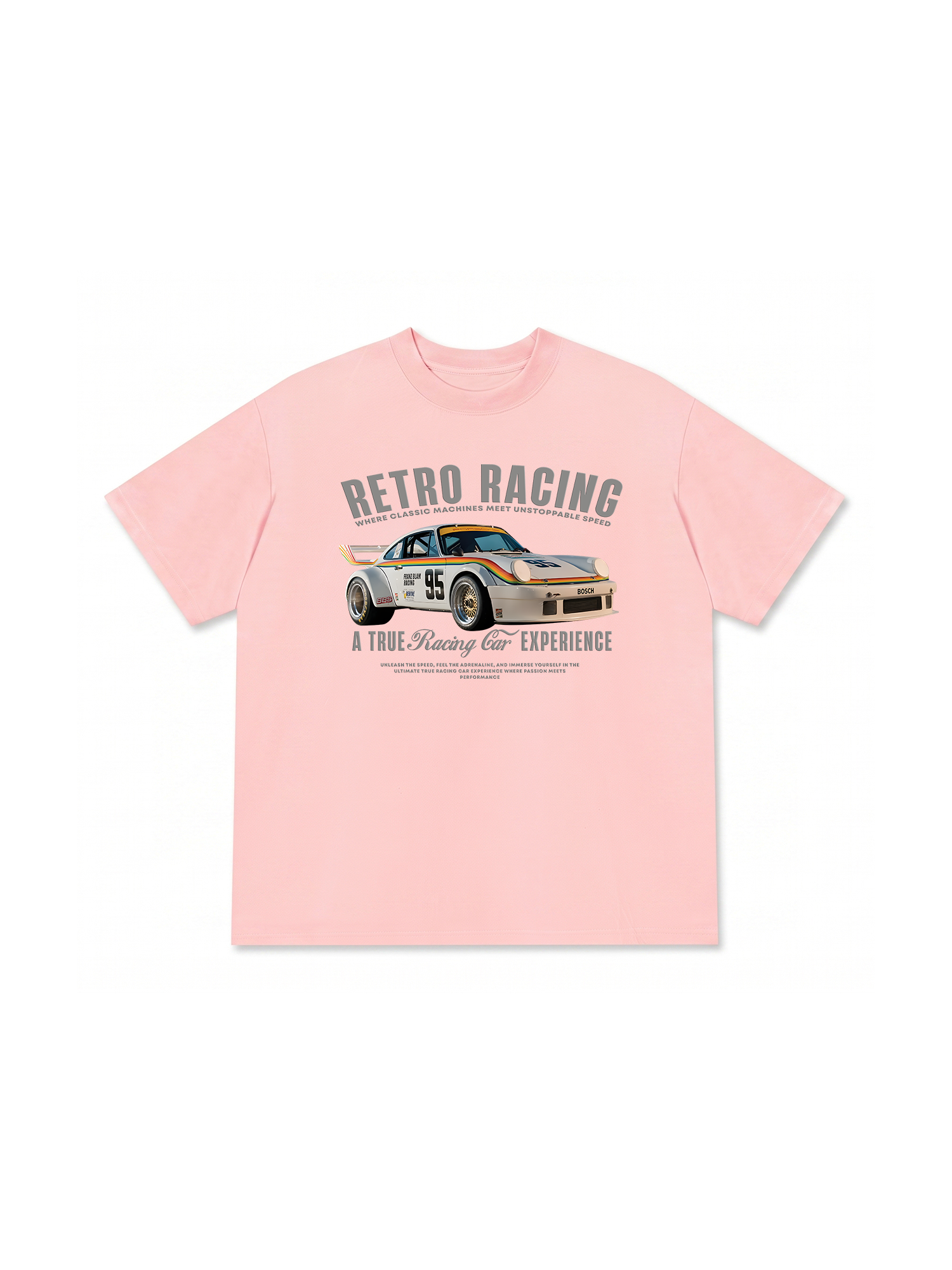 Áo Thun Relaxed Fit Retro Racing