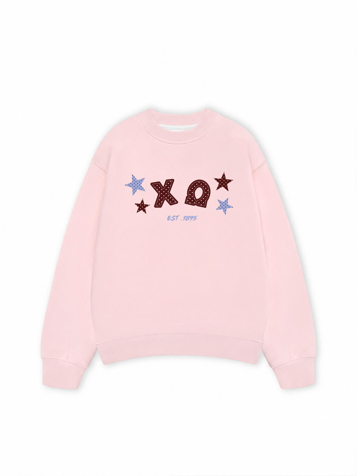 Áo Sweater Nỉ Hai Da Dotty Mood Midnight Polka