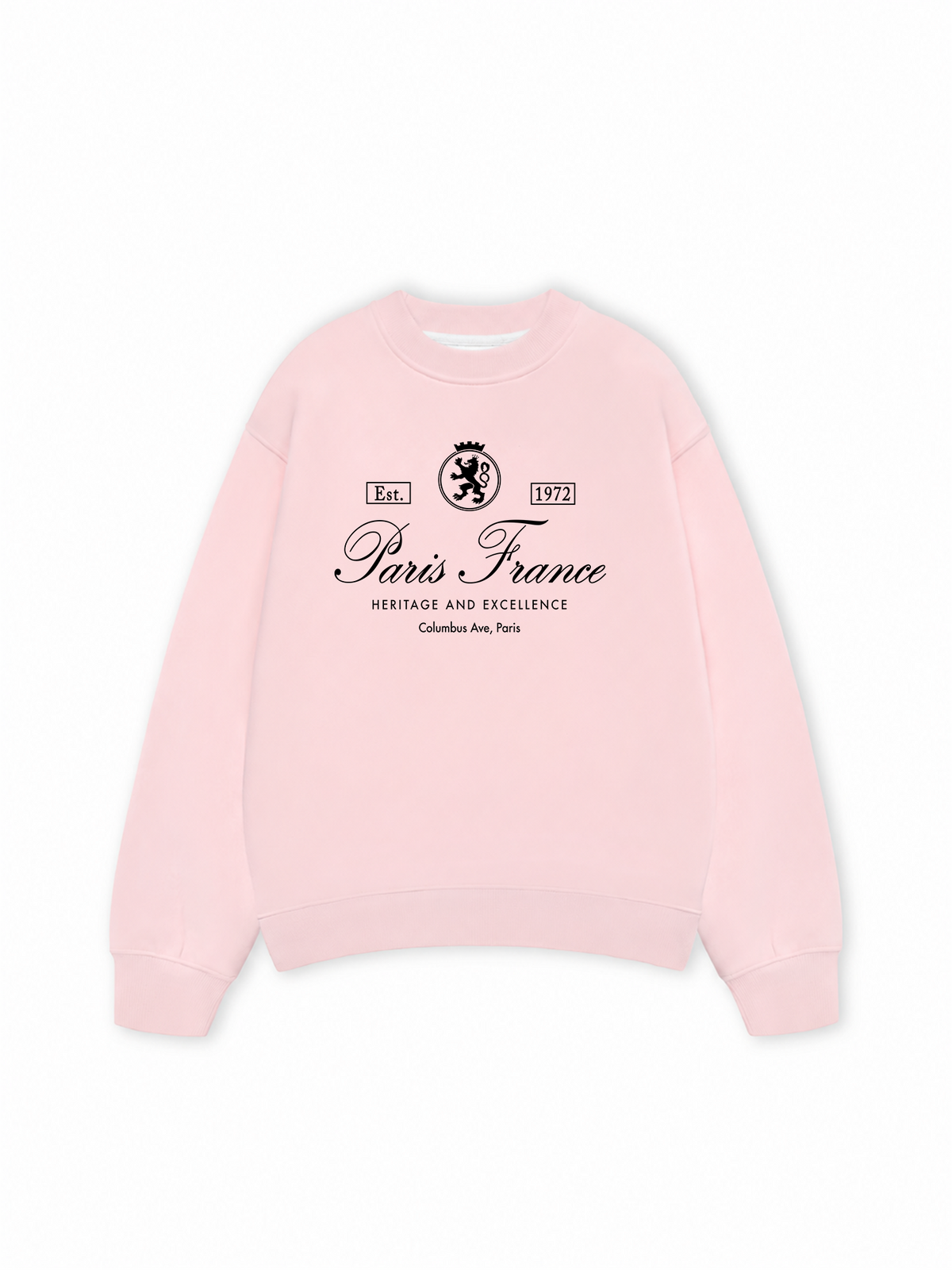 Áo Sweater Nỉ Hai Da Vintage Paris France