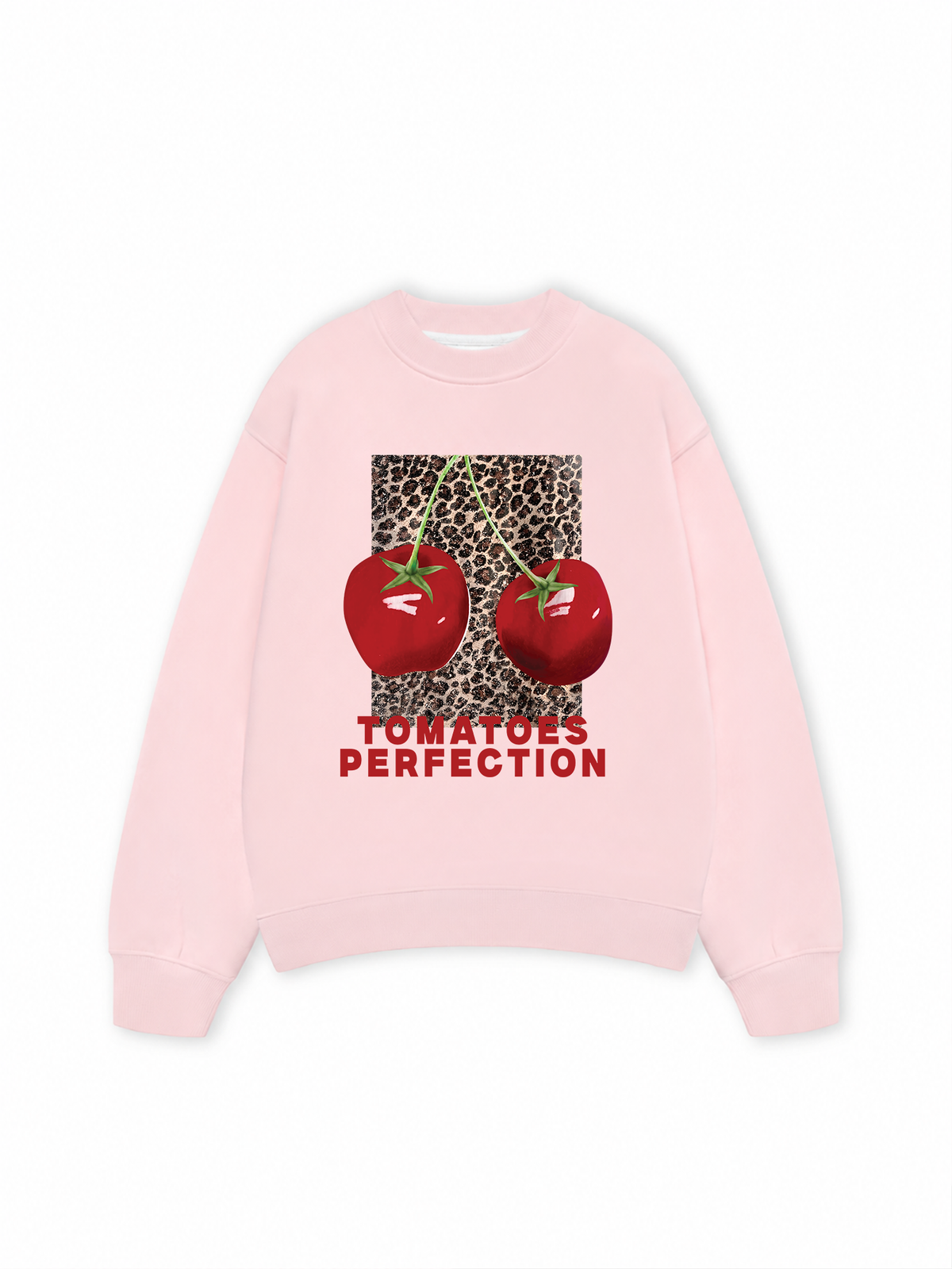 Áo Sweater Nỉ Hai Da Urban Leopard Tomatoes Perfection