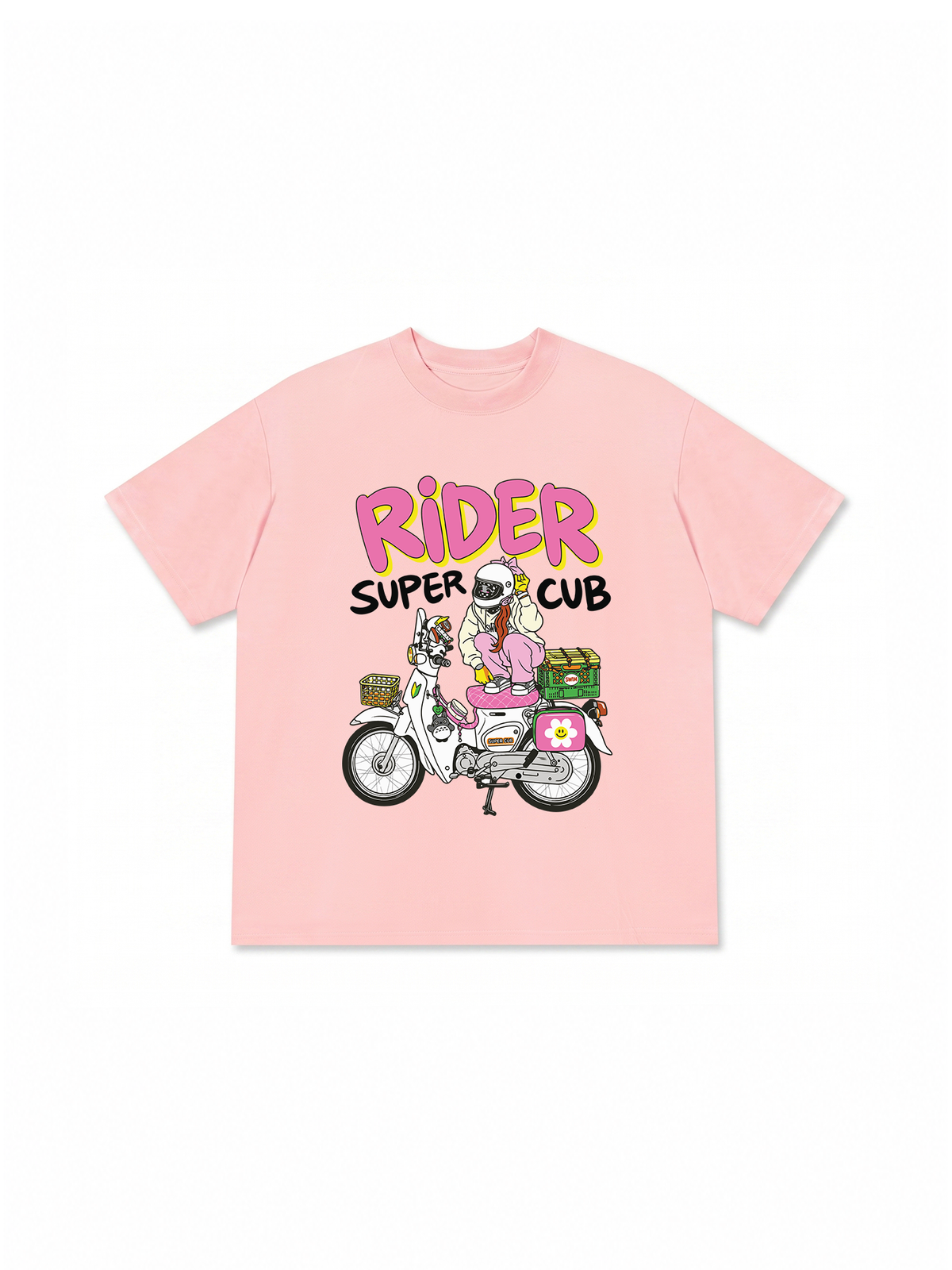 Áo Thun Relaxed Fit RIDER Super Club