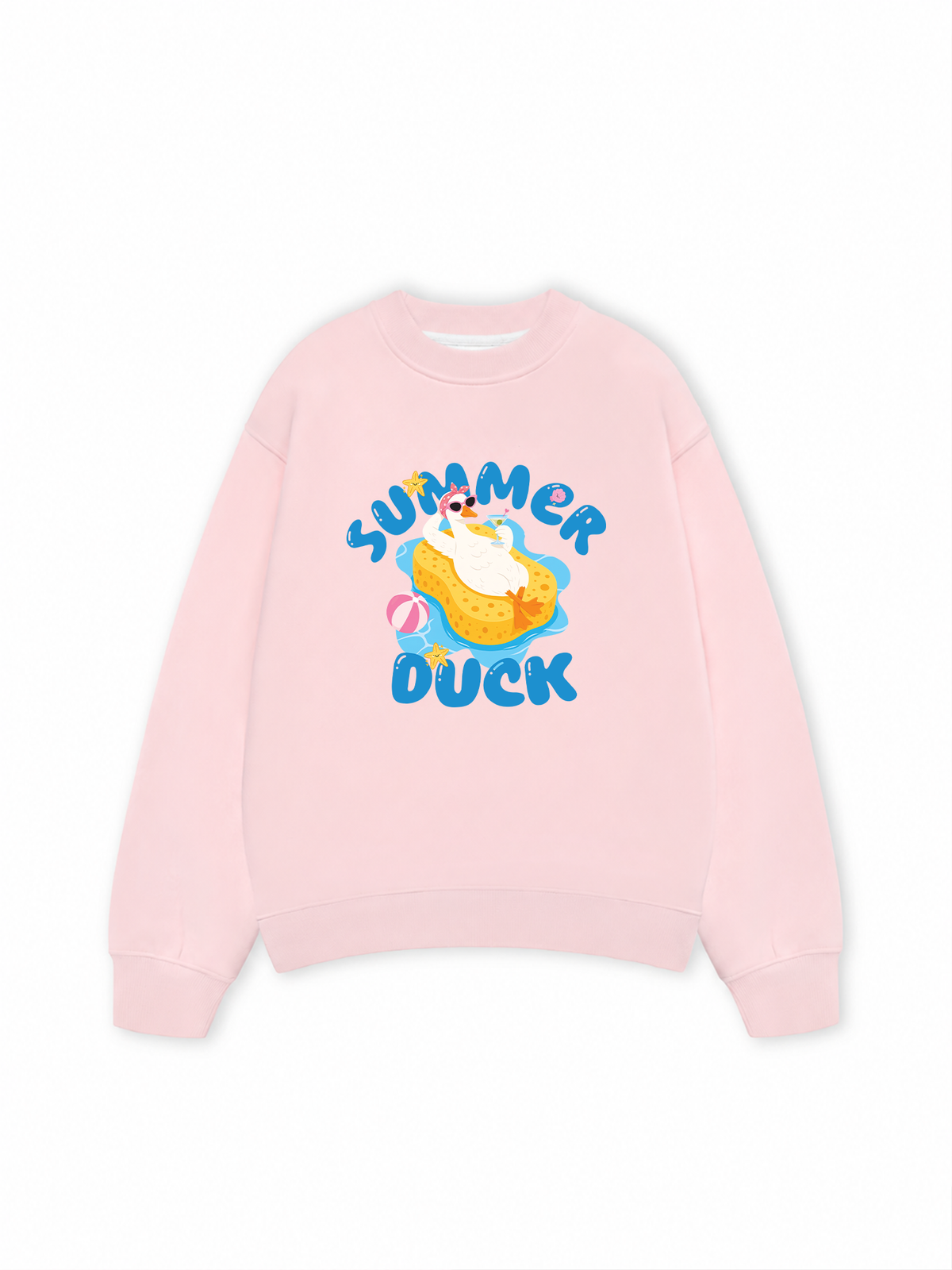 Áo Sweater Nỉ Hai Da Farm Summer Duck
