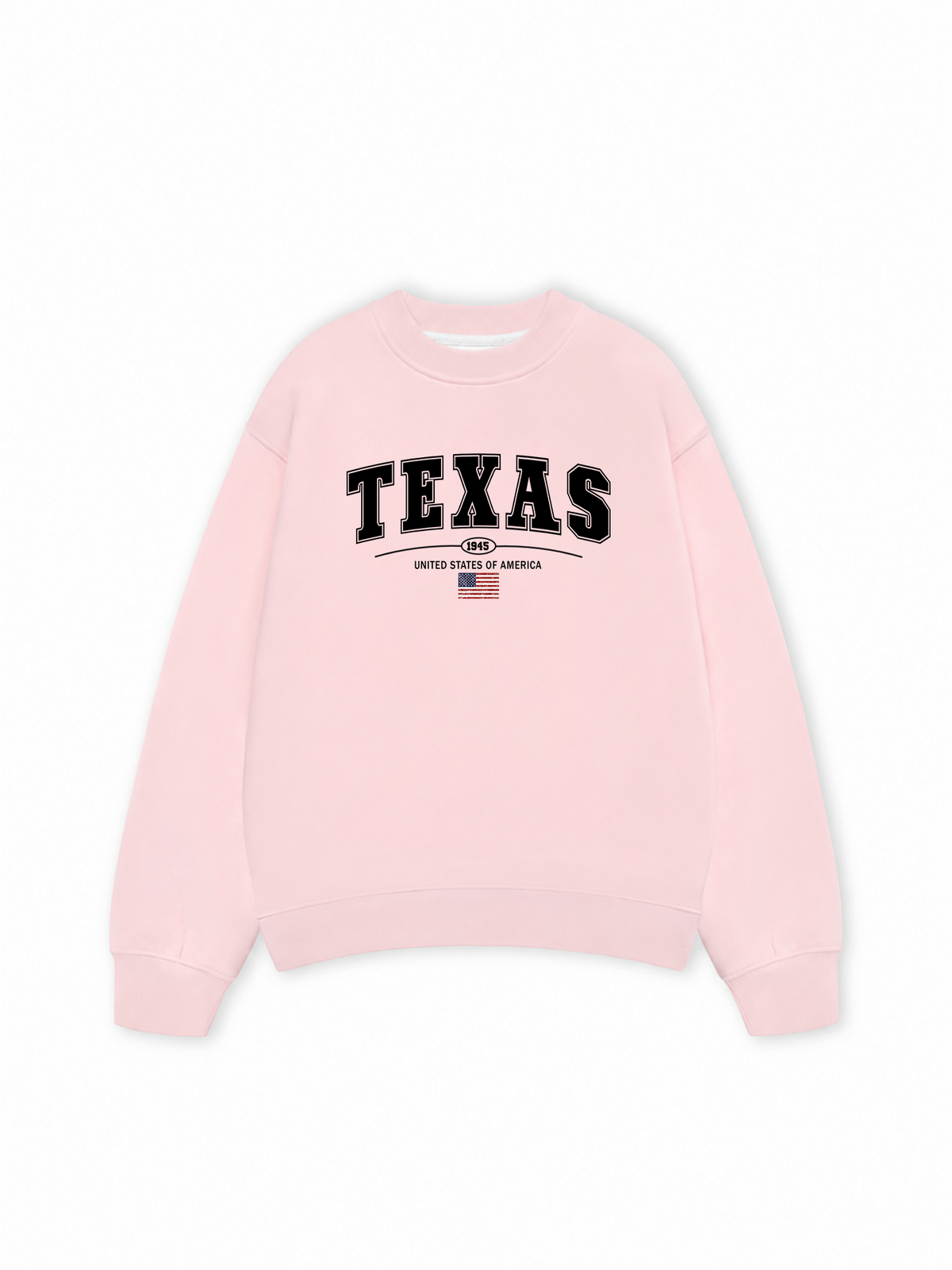 Áo Sweater Nỉ Hai Da USA Texas 1945