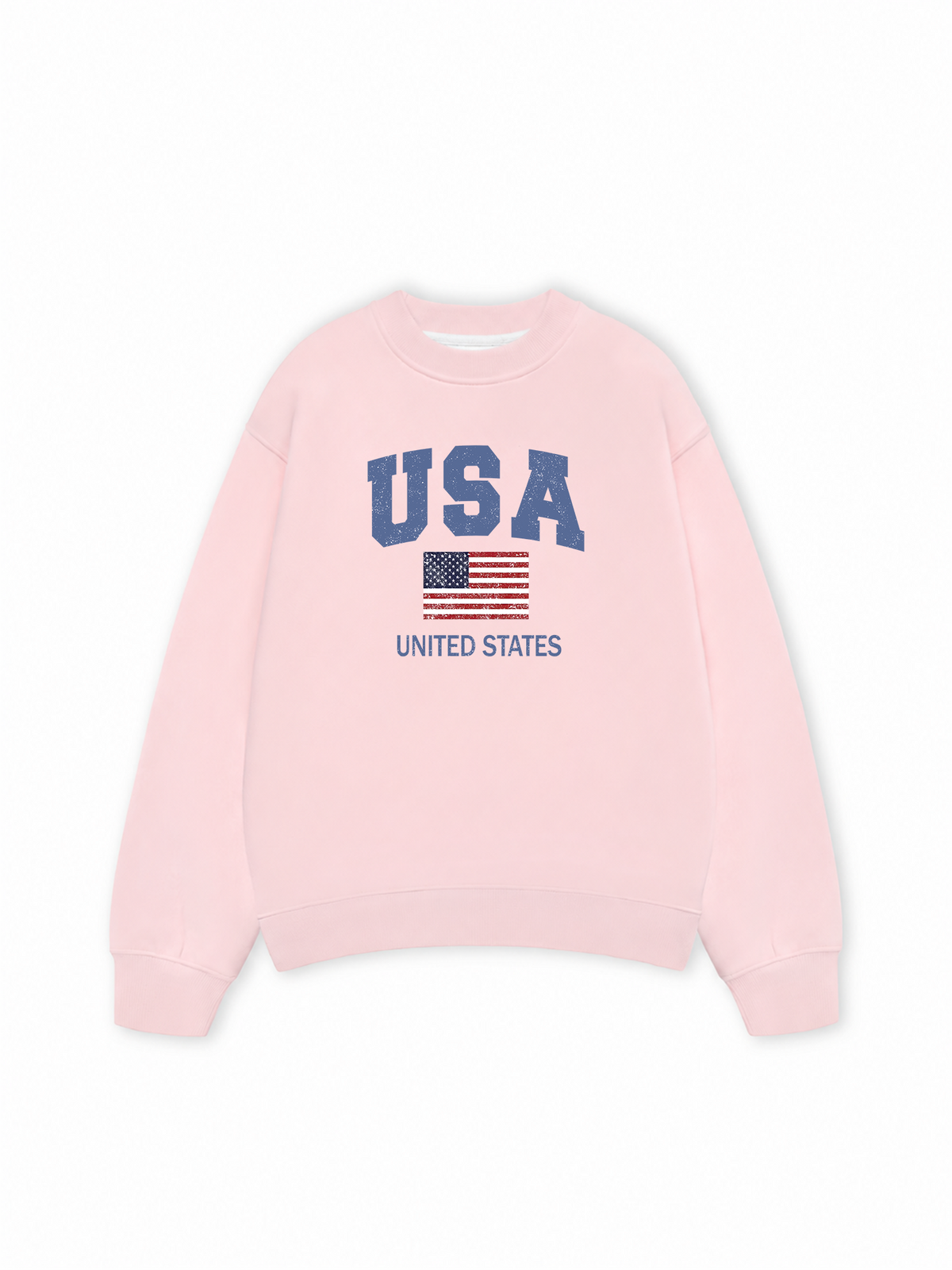 Áo Sweater Nỉ Hai Da USA Vintage United State