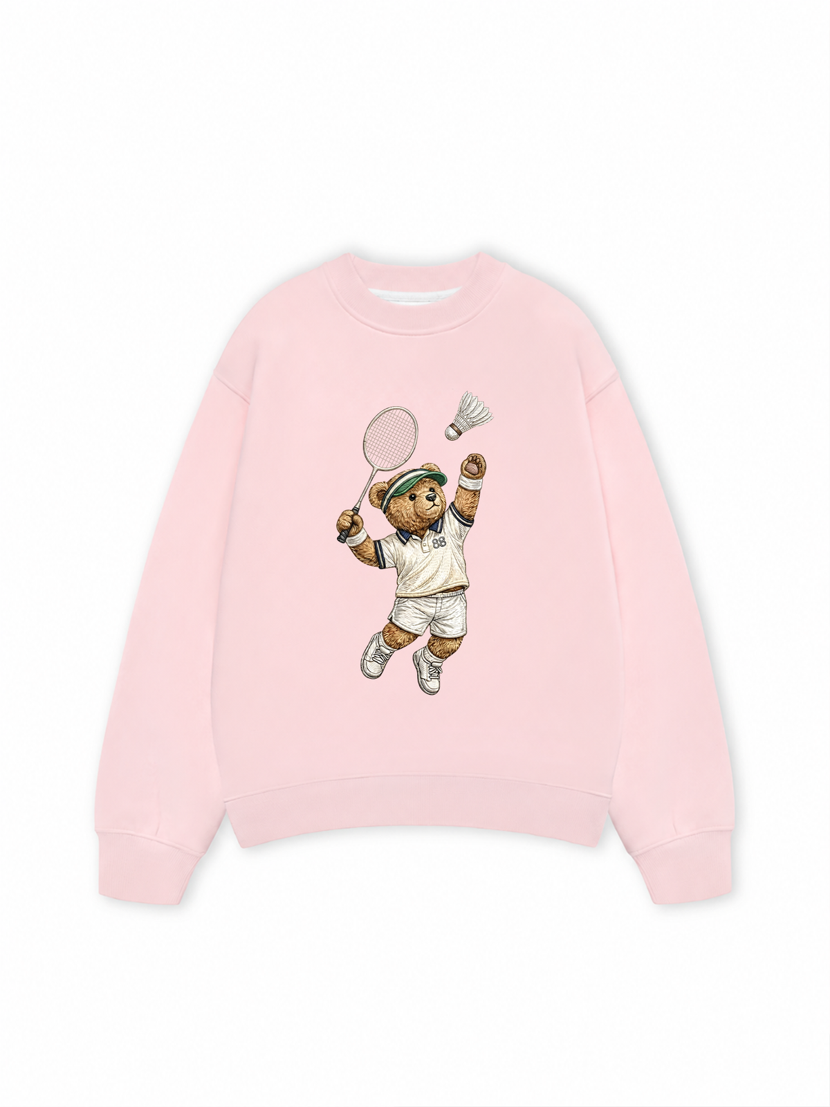 Áo Sweater Nỉ Hai Da Badminton Teddy 88