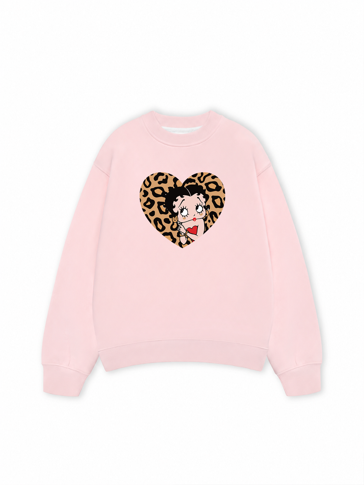 Áo Sweater Nỉ Hai Da Urban Leopard Betty Cheetah Heart