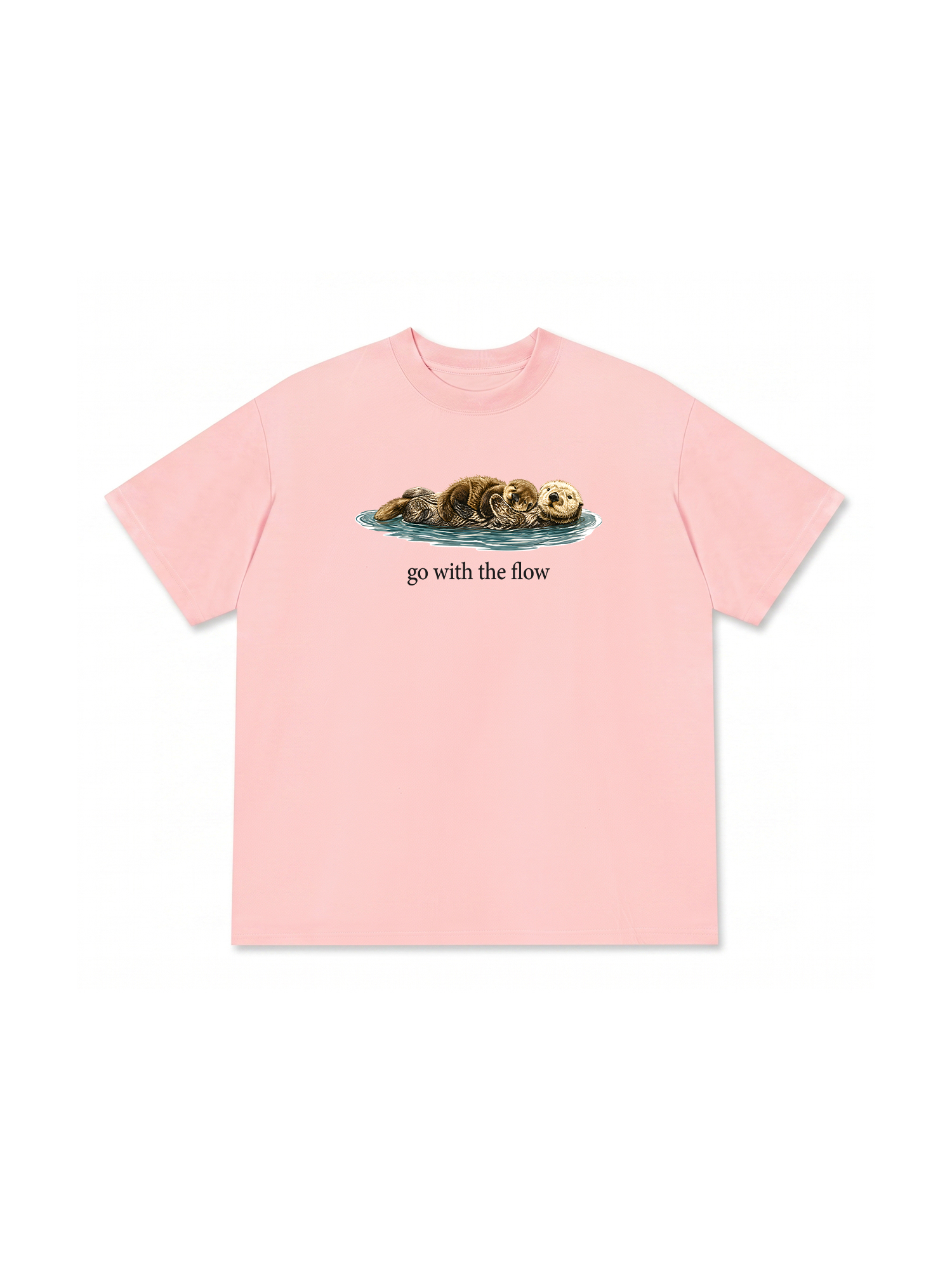 Áo Thun Relaxed Fit Go With The Flow
