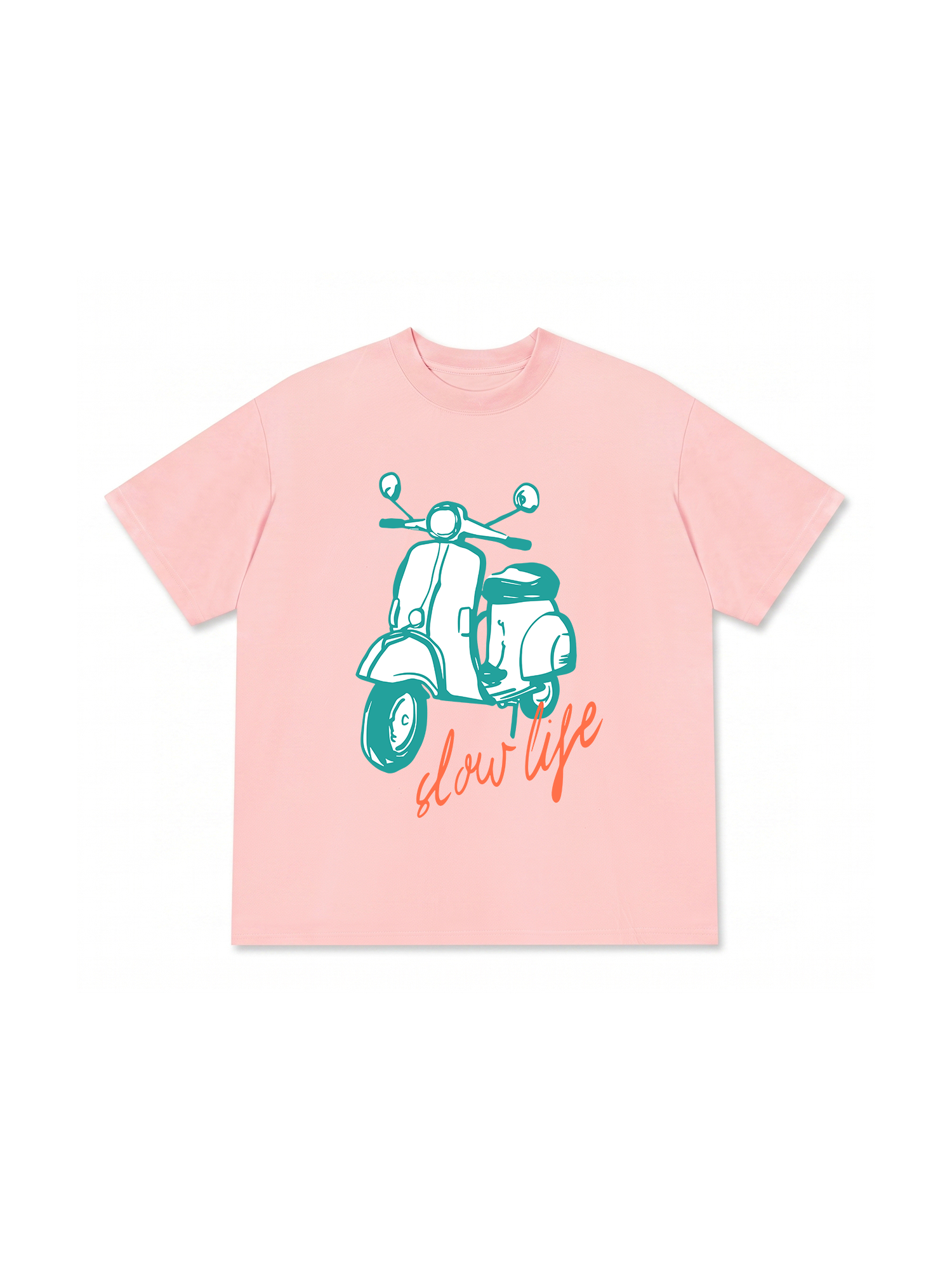 Áo Thun Relaxed Fit Slow Life