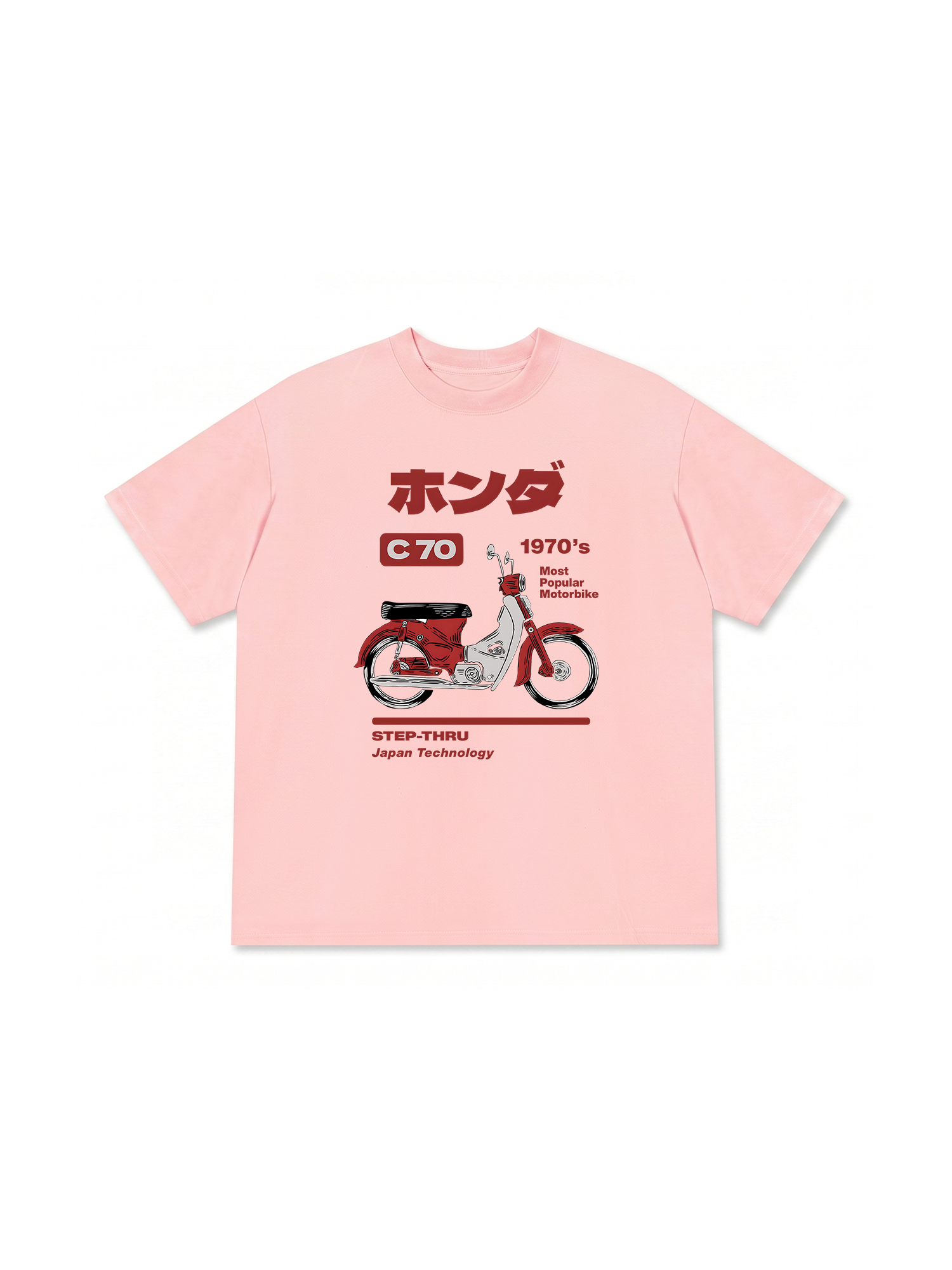 Áo Thun Relaxed Fit Motorbike C 70 1970's