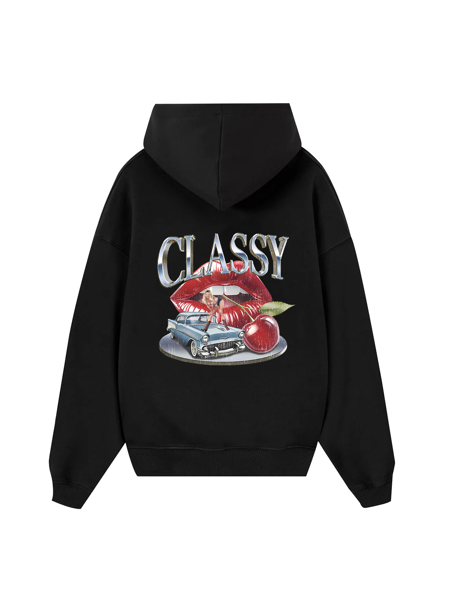 Cherry Vintage Classy Hoodie