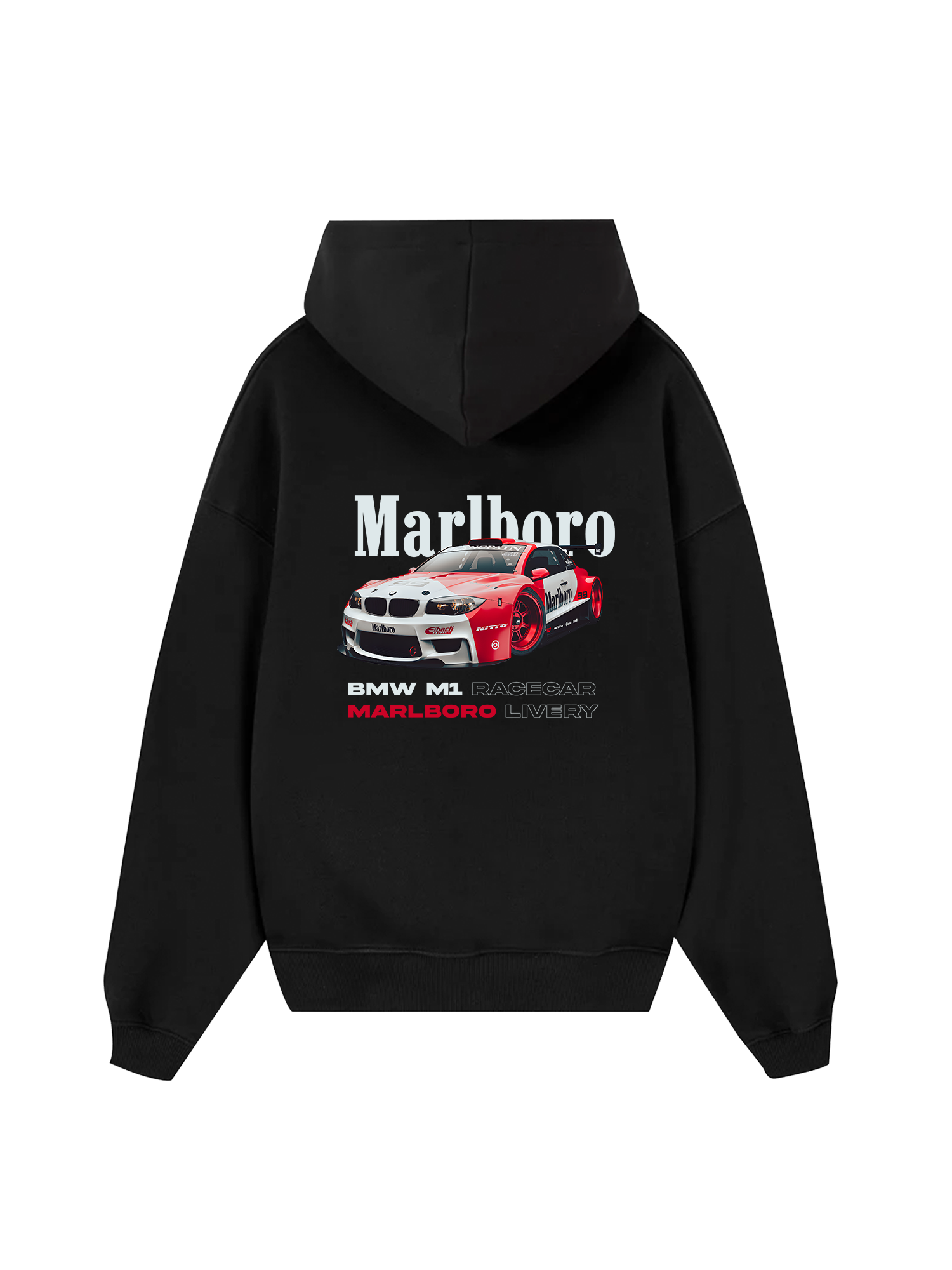 Marlboro BMW M1 Race Car Hoodie