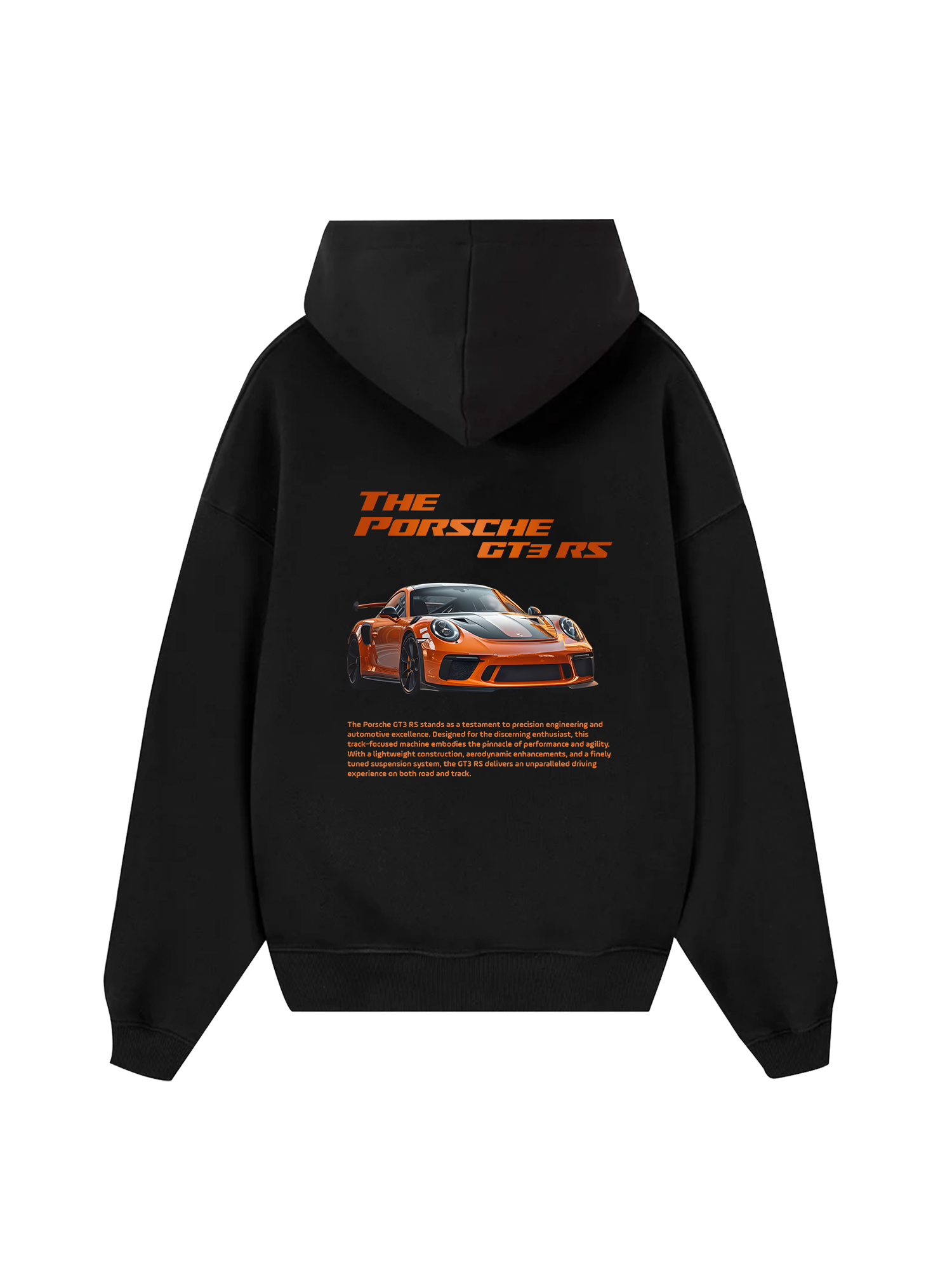 Porsche Orange Layer GT3 RS Hoodie