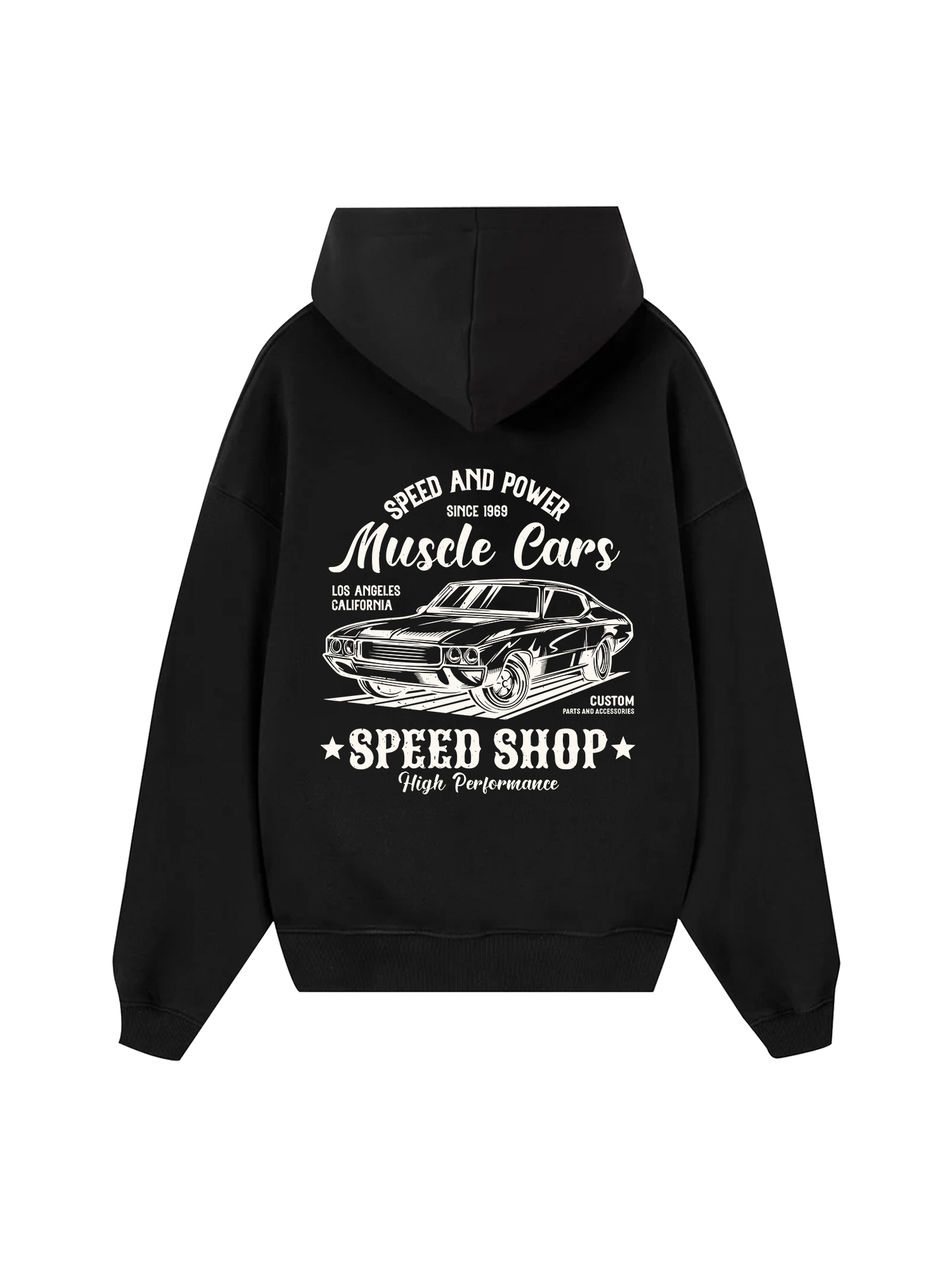 Speed And Power Muscle Cars Hoodie