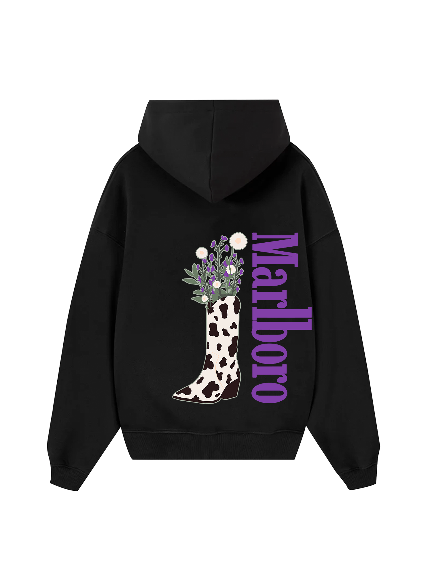 Marlboro Flower In My Boot Hoodie