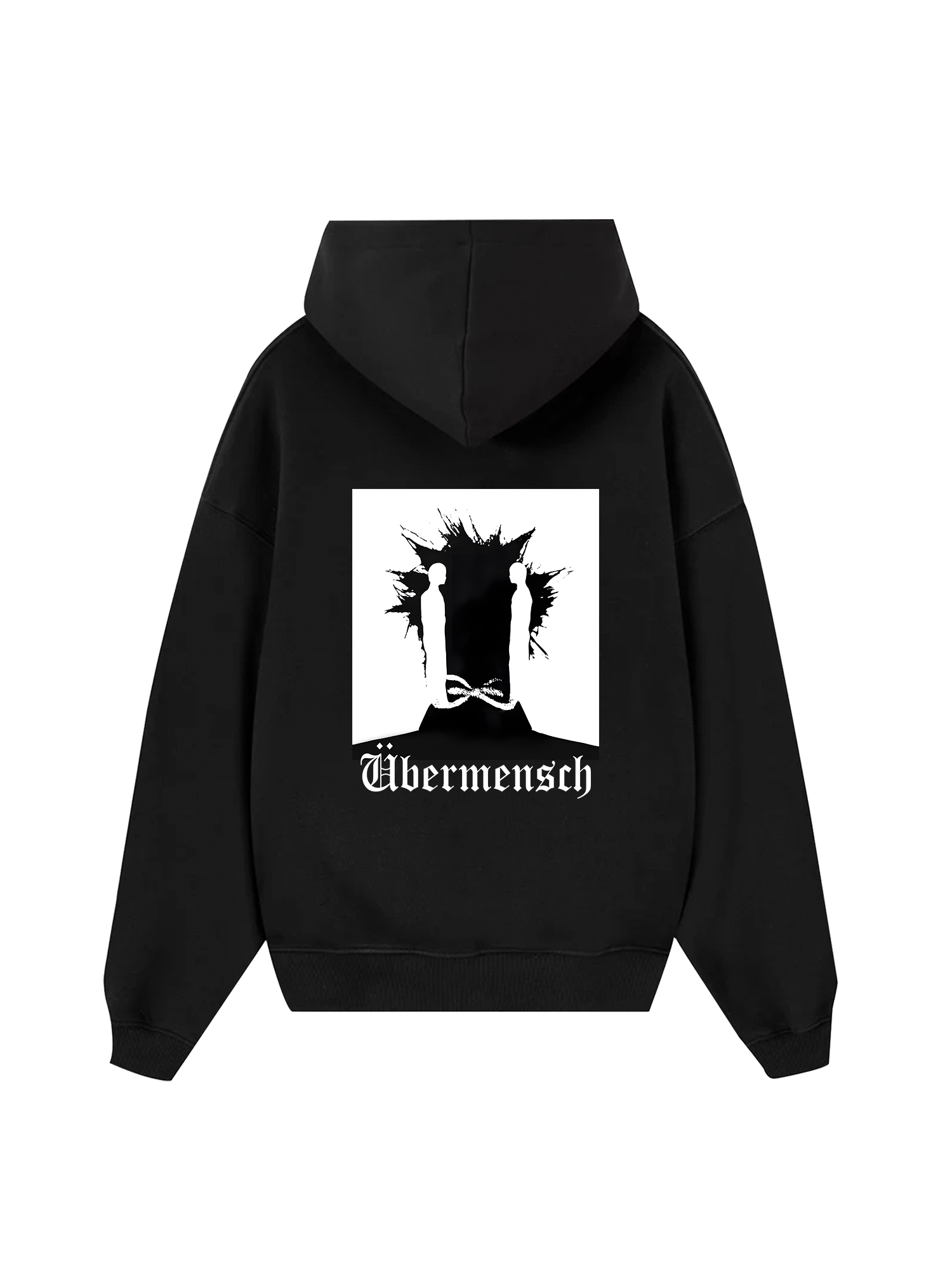 Ubermensch Black And White Hoodie