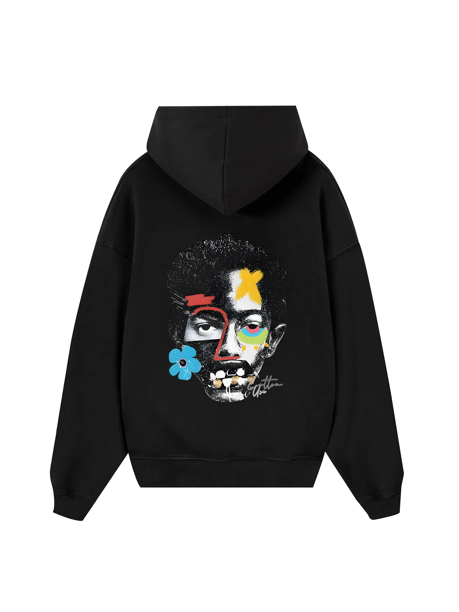 Rapper Multi Element Cotton USA Hoodie