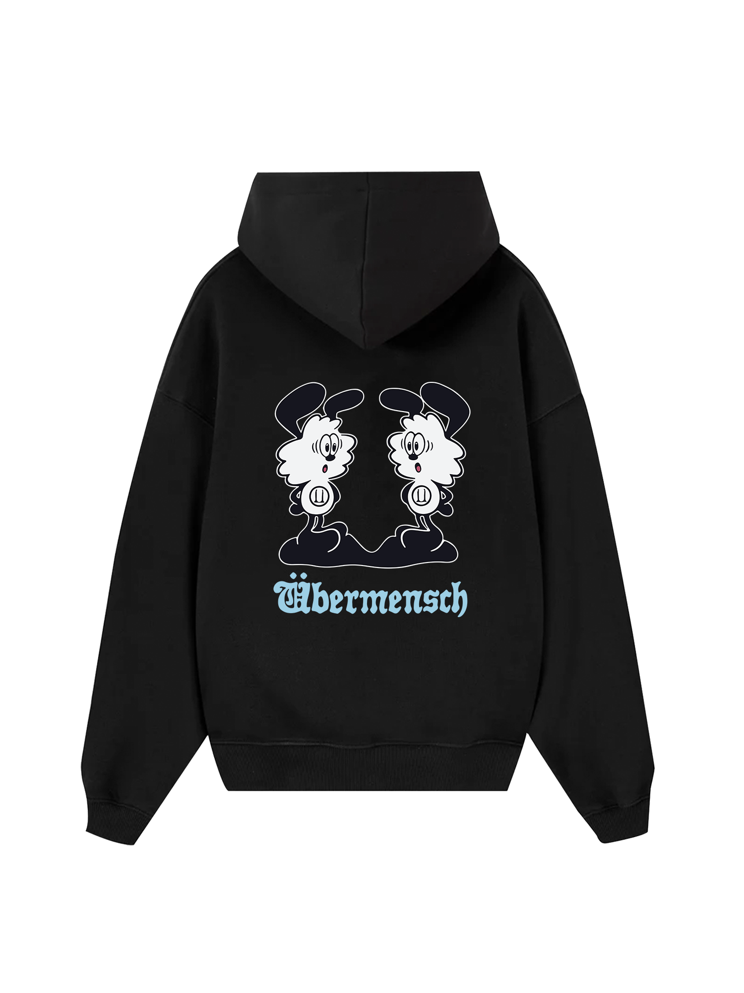 Cartoon Mascot Ubermensch Hoodie