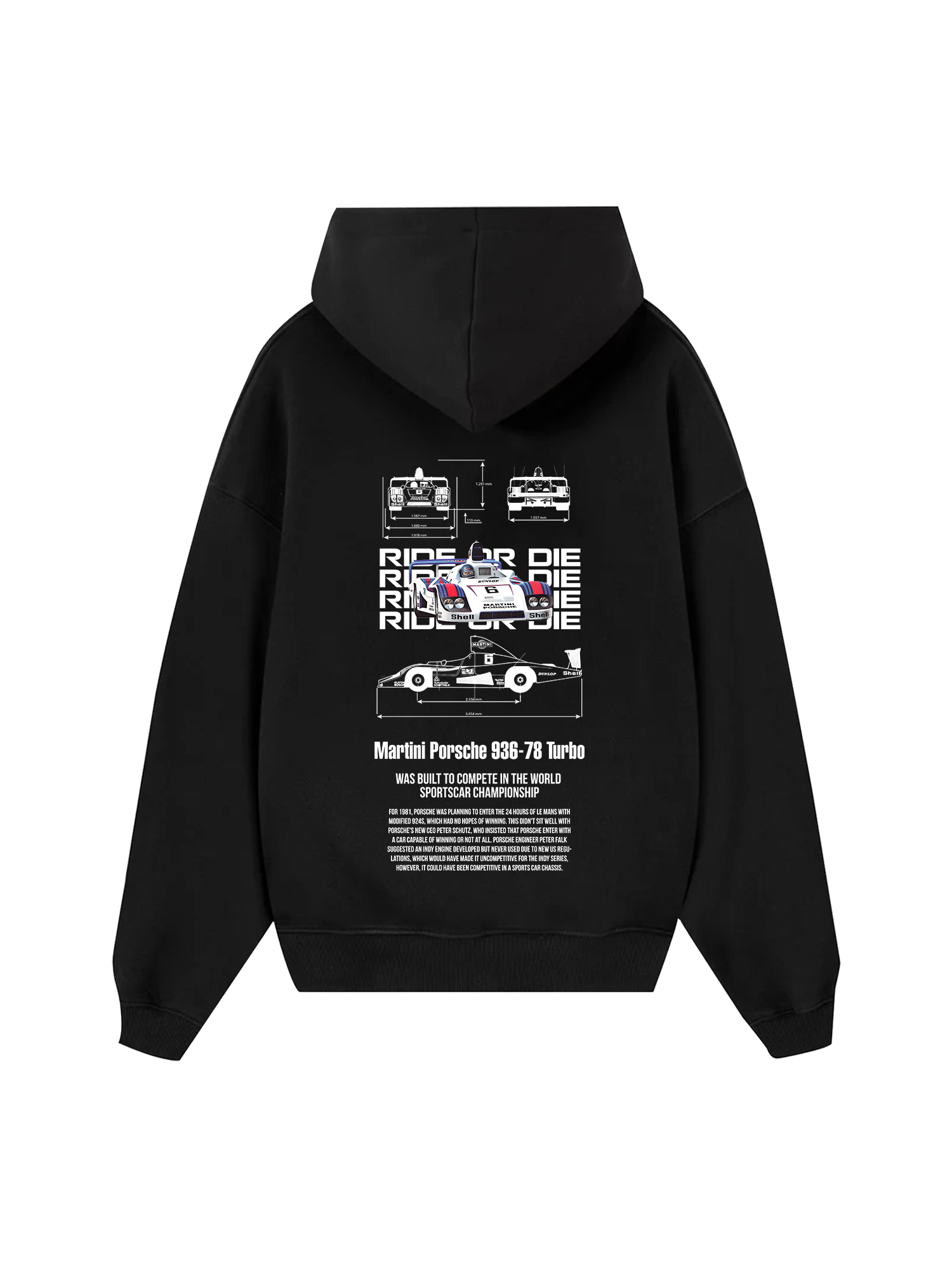 Porsche Martini 936-78 Turbo Hoodie