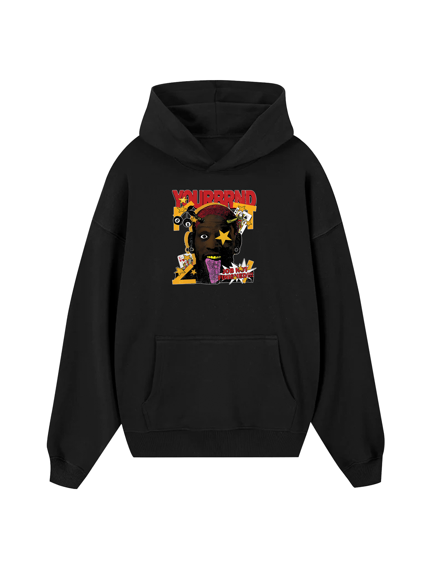Rapper Rodman Fear No Man Nor God Hoodie