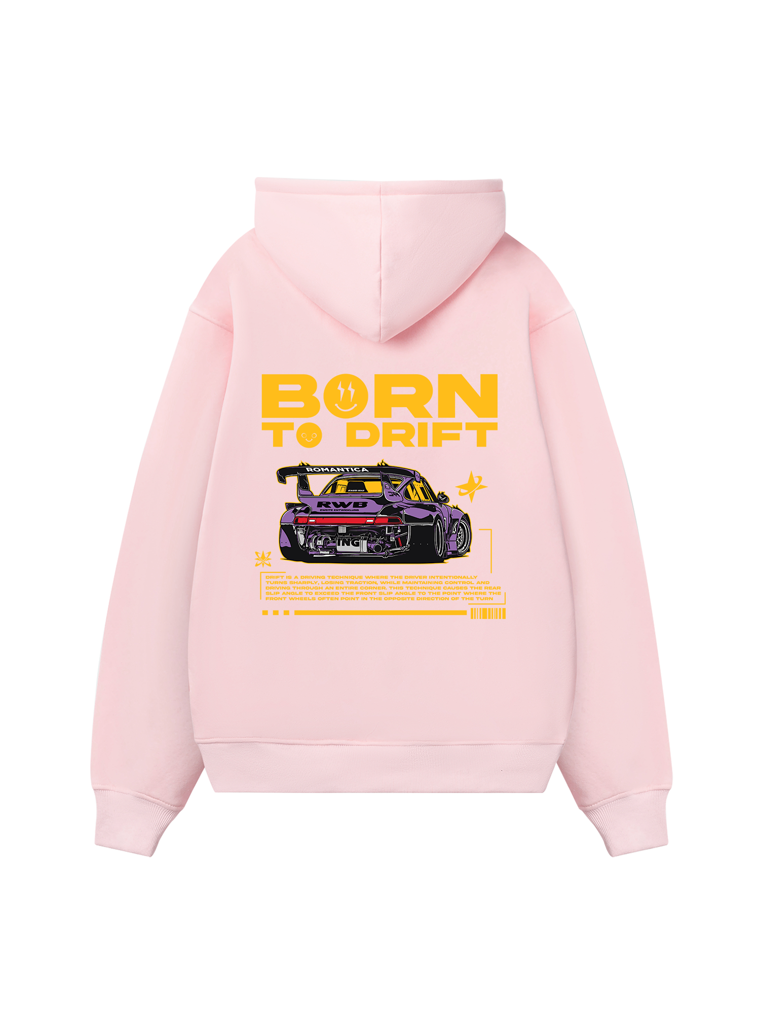 Porsche Born To Drift Hoodie