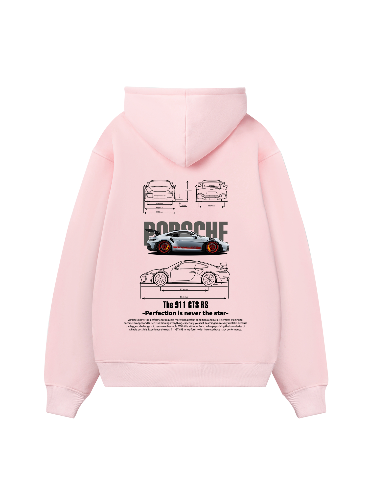 Porsche Blueprint 911 GT3 RS Hoodie