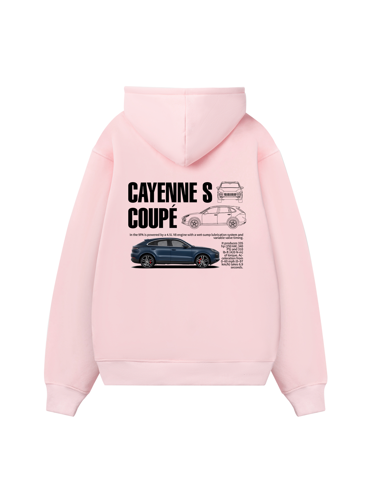 Porsche Cayenne S Coupe Classic Hoodie