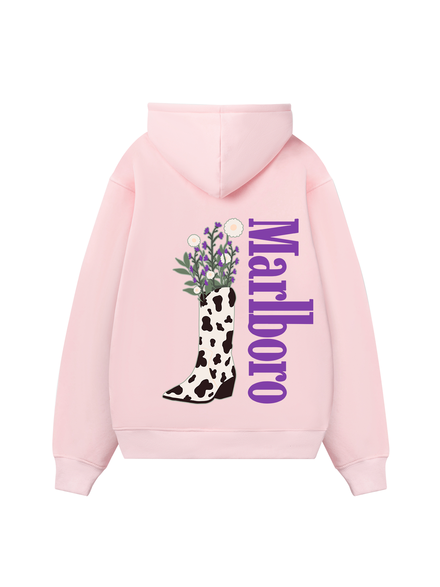Marlboro Flower In My Boot Hoodie