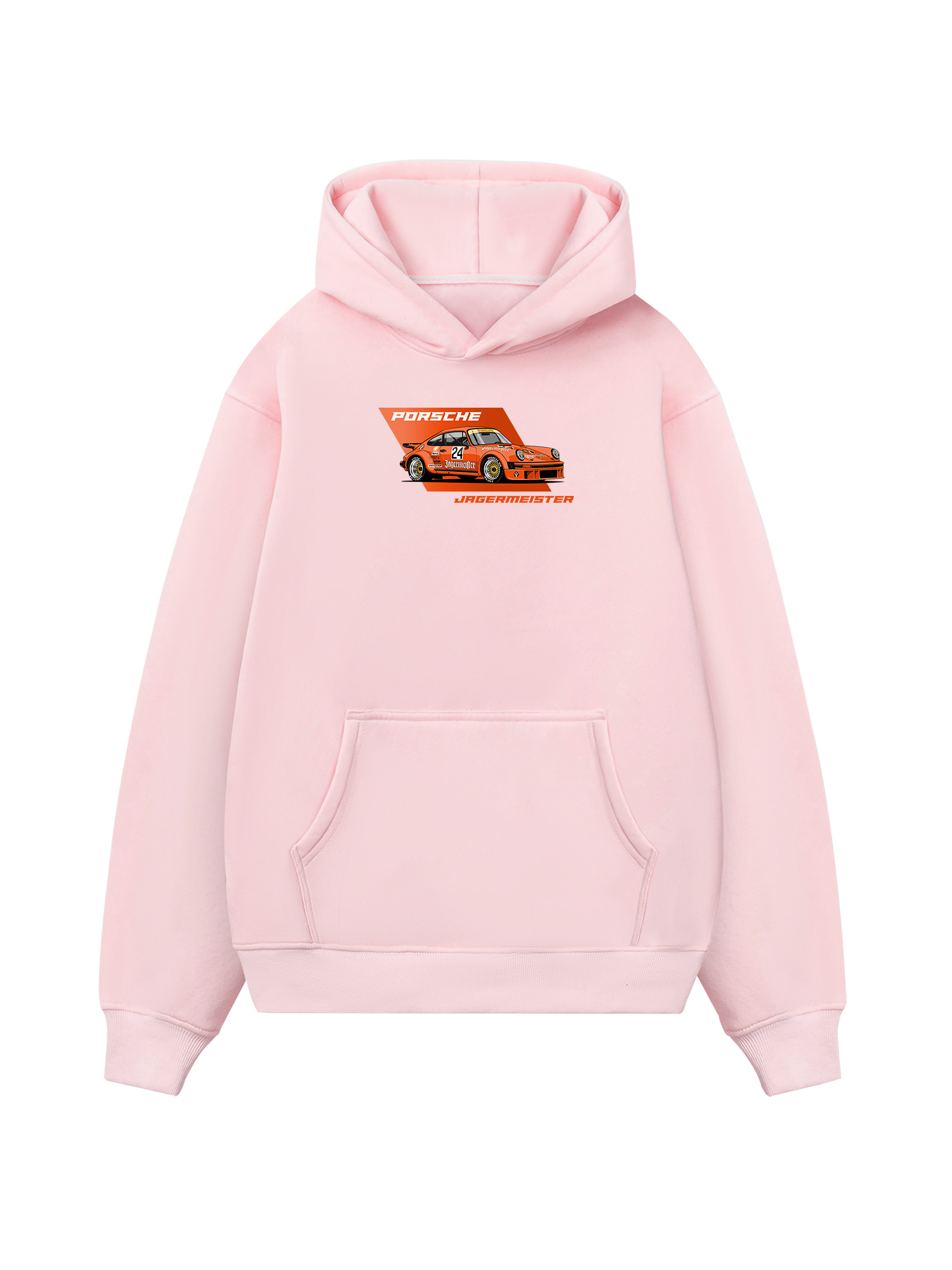 Porsche Flamboyant Orange Jagermeister Hoodie