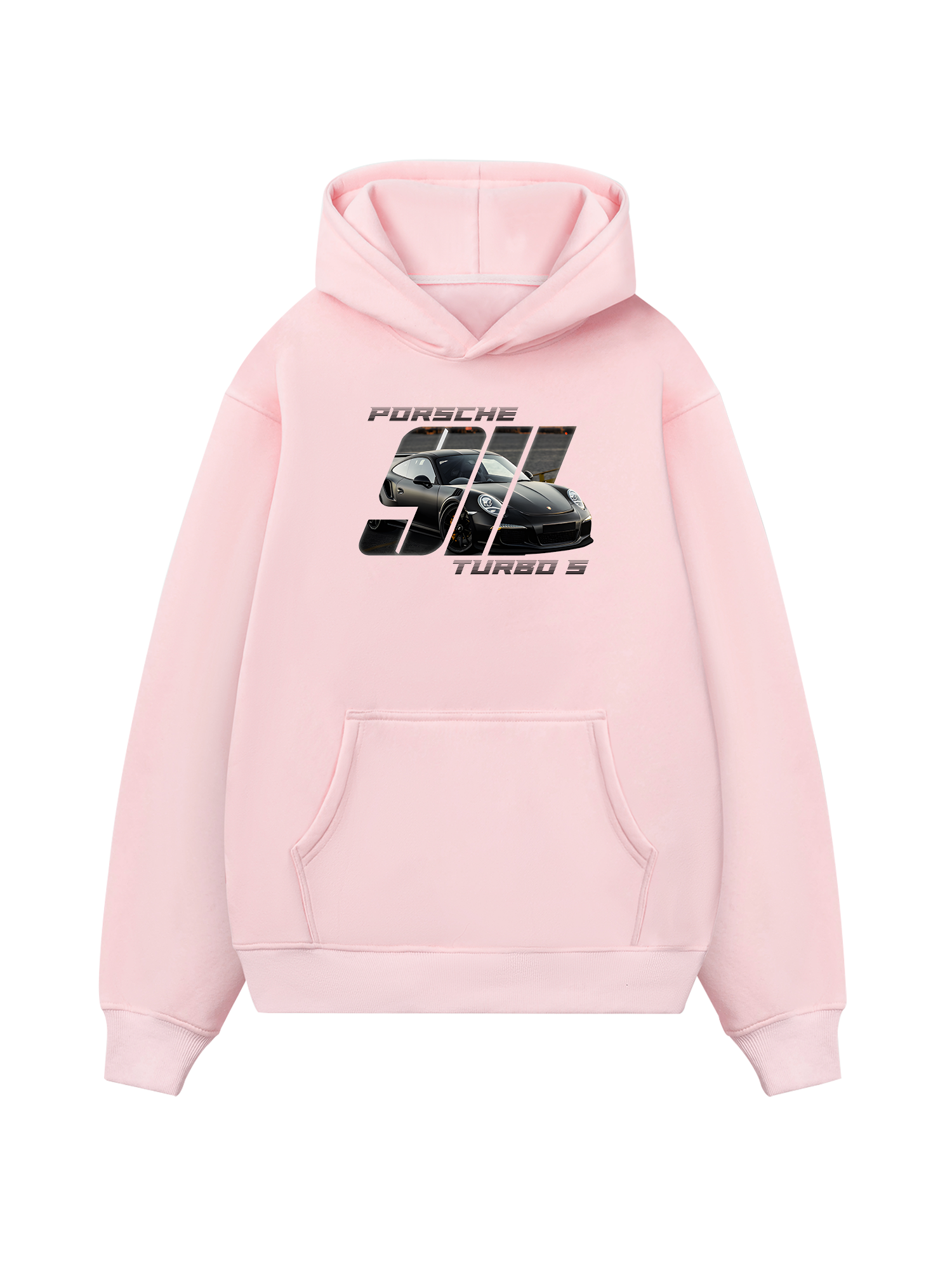 Áo hoodie Porsche Silver Turbo S Hoodie