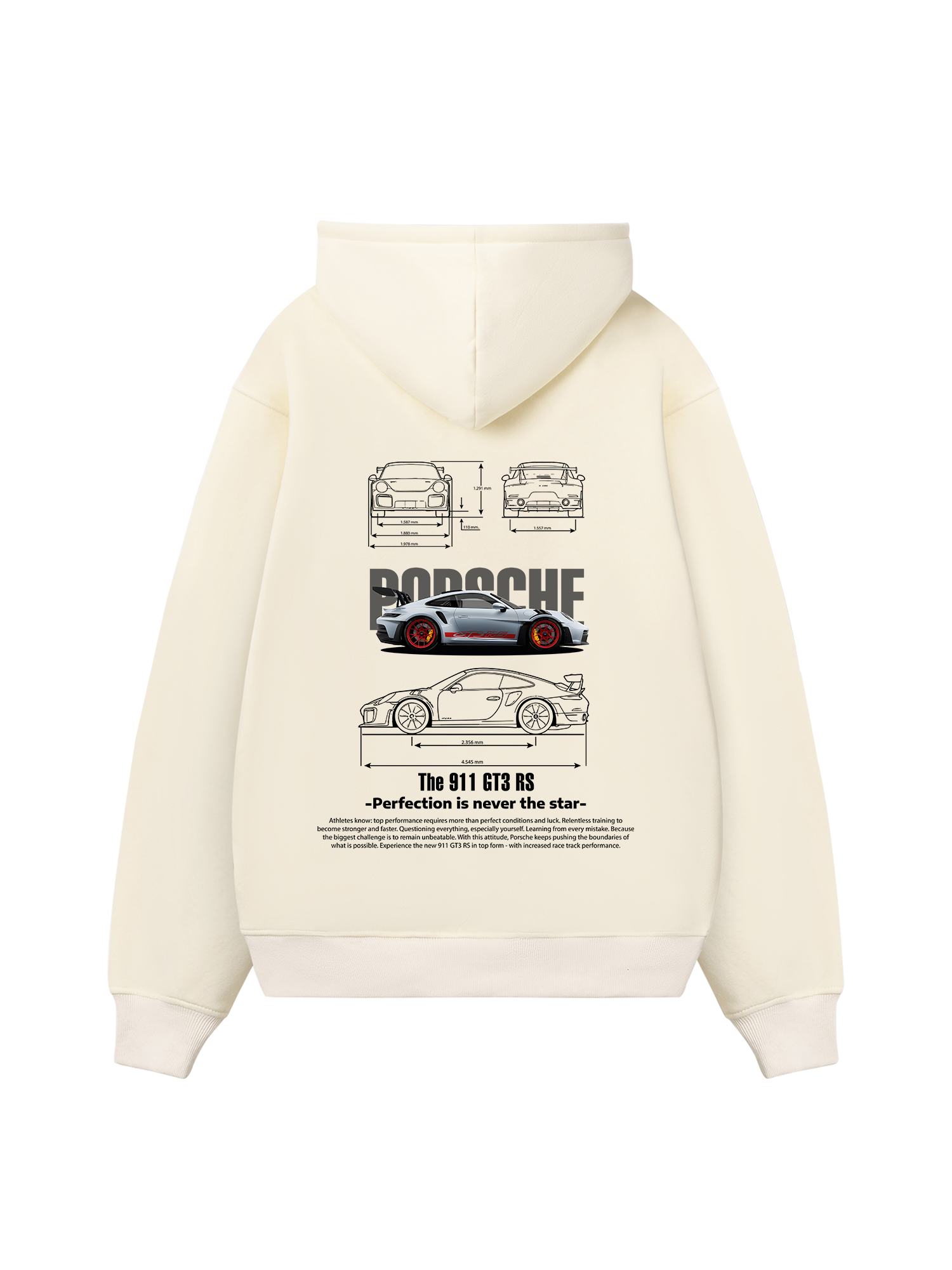 Porsche Blueprint 911 GT3 RS Hoodie