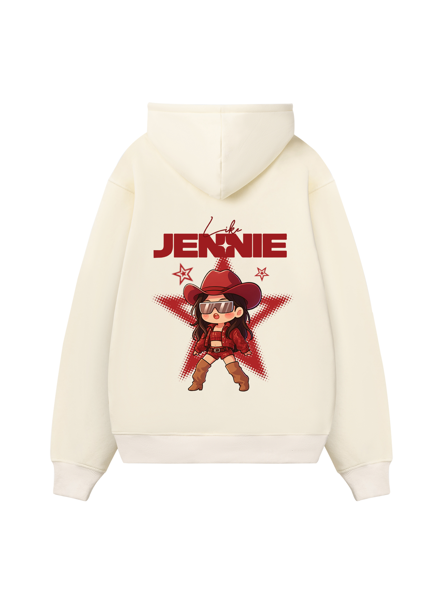 Black Pink Like Jenie Hoodie