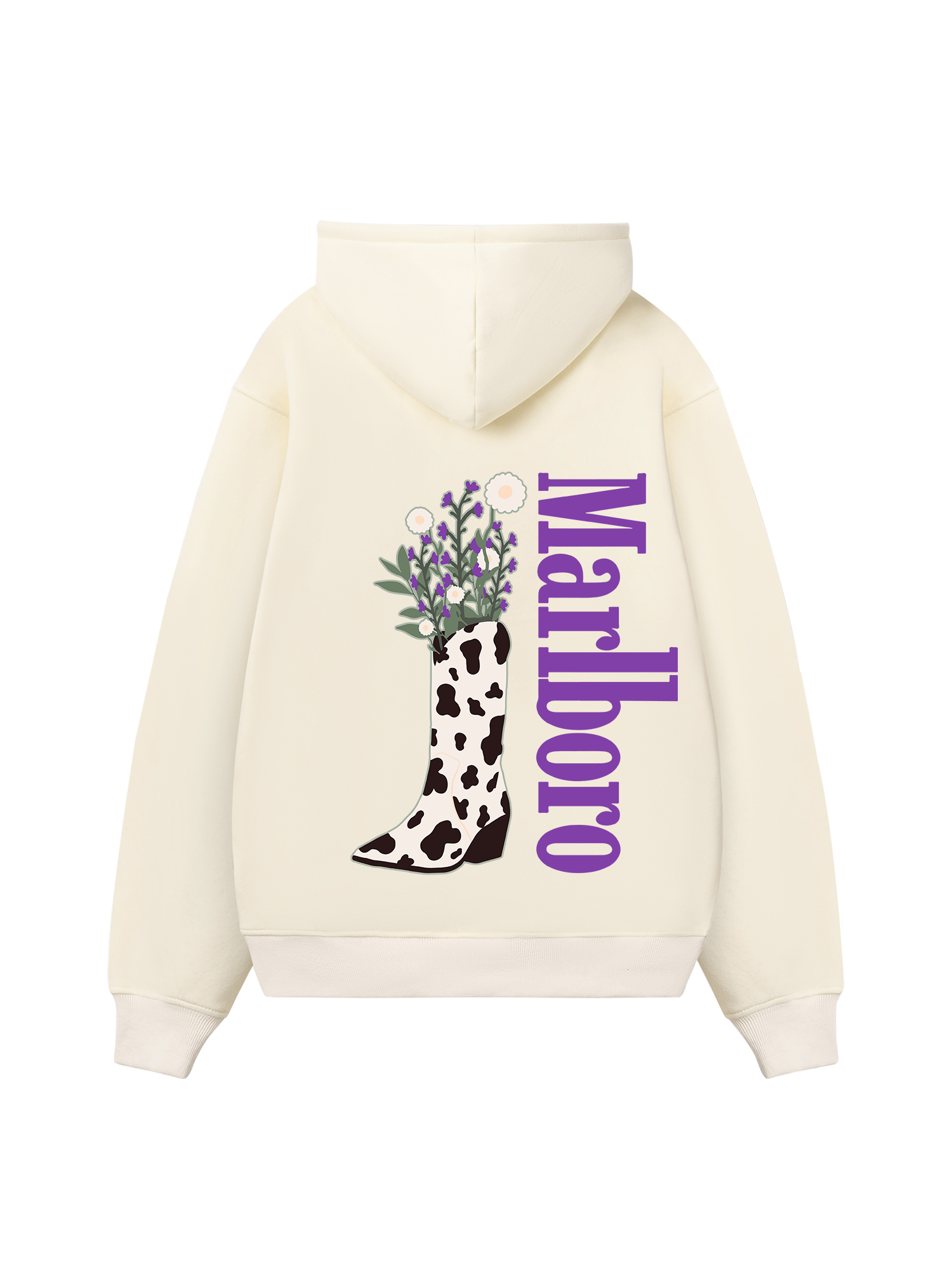 Marlboro Flower In My Boot Hoodie