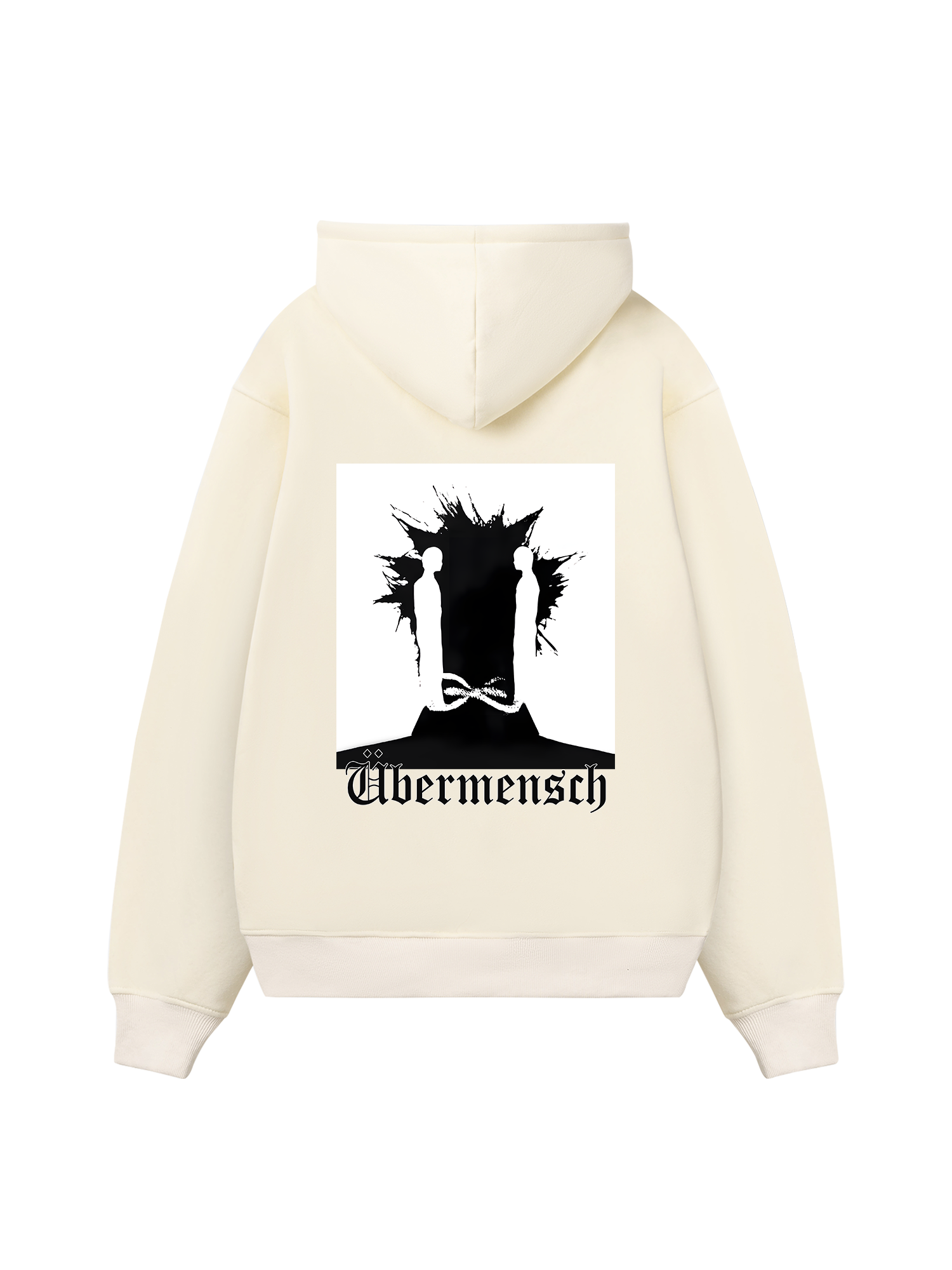 Ubermensch Black And White Hoodie