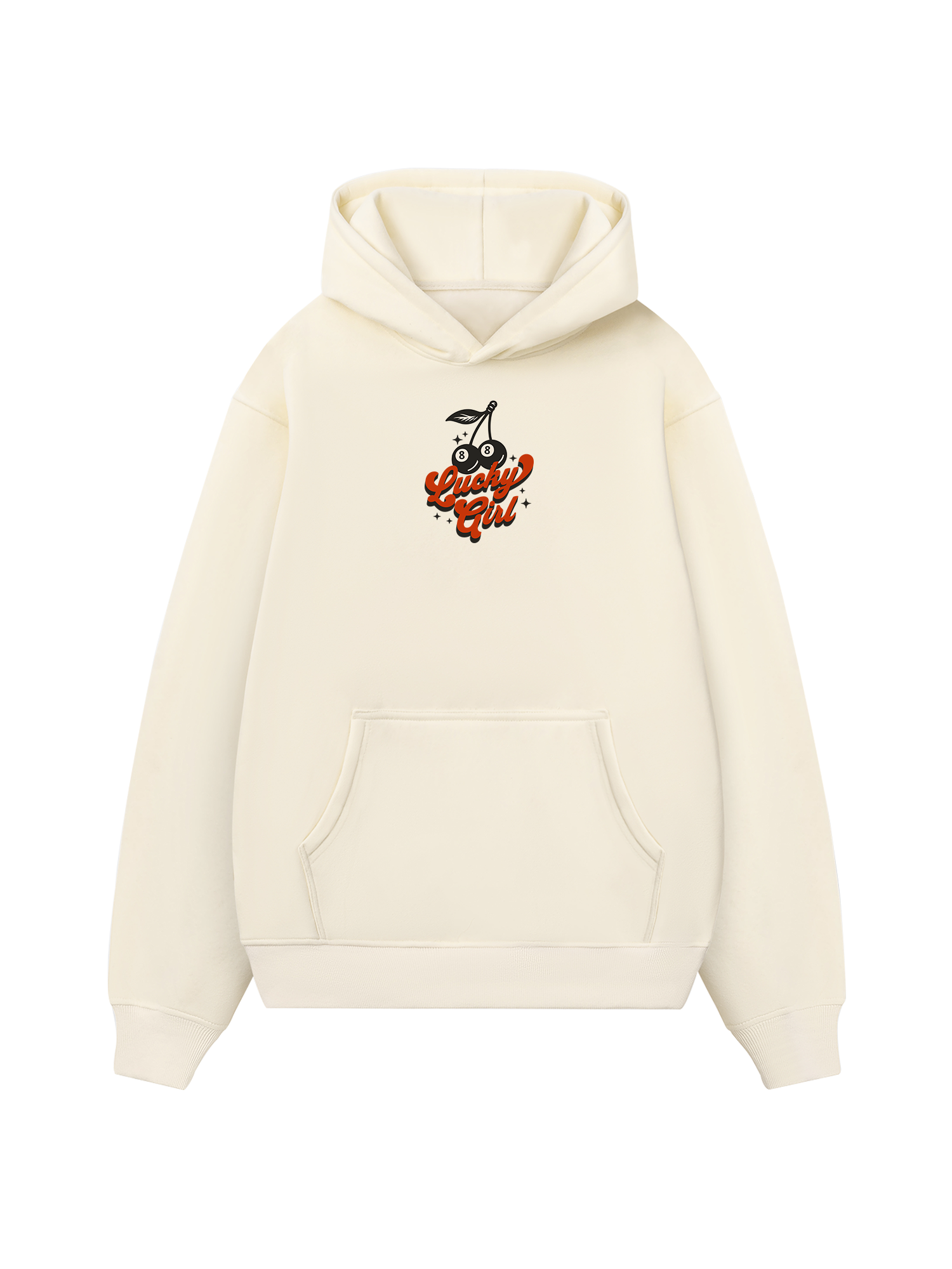 Billiards Lucky Girl Hoodie