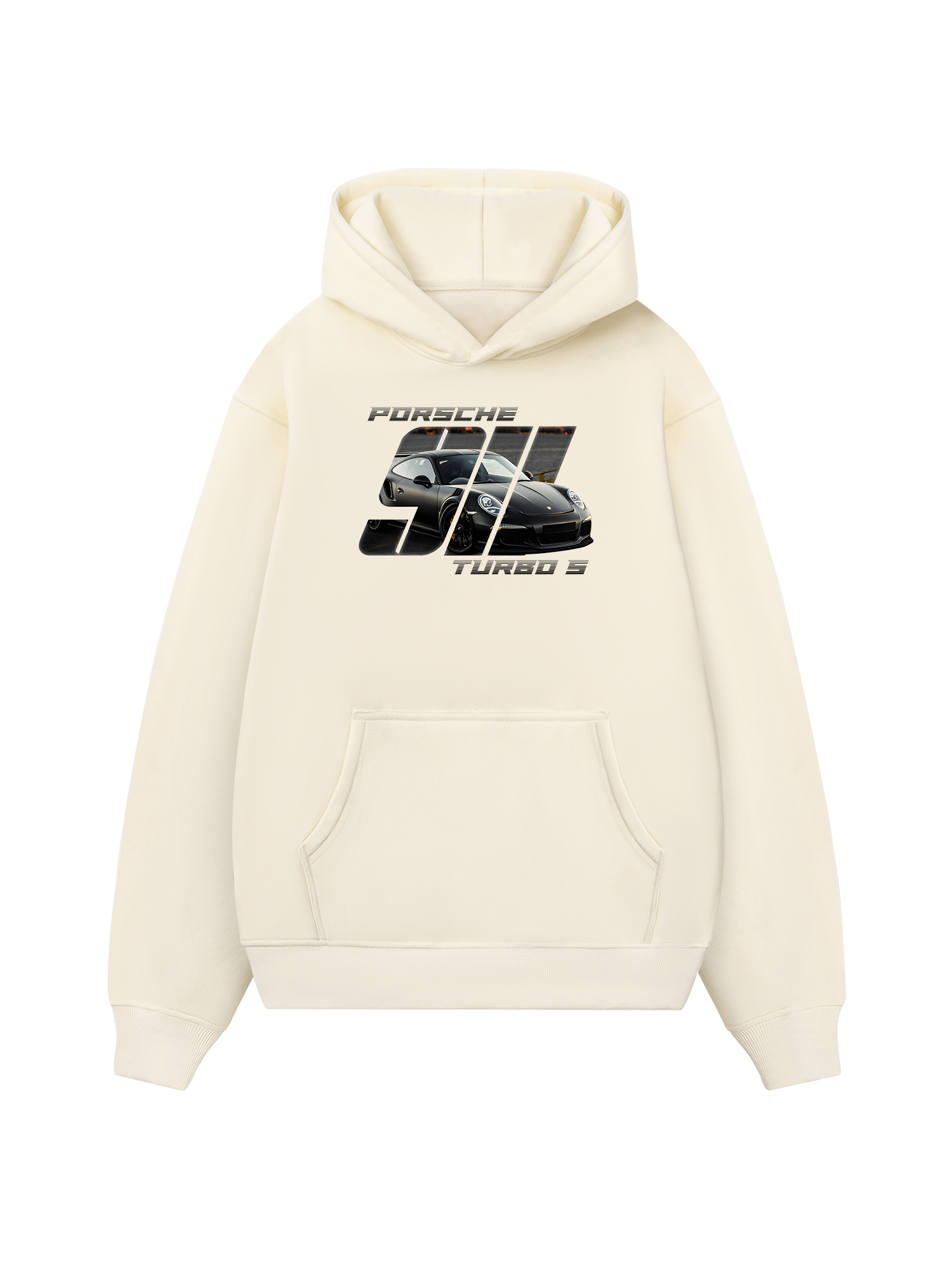 Áo hoodie Porsche Silver Turbo S Hoodie